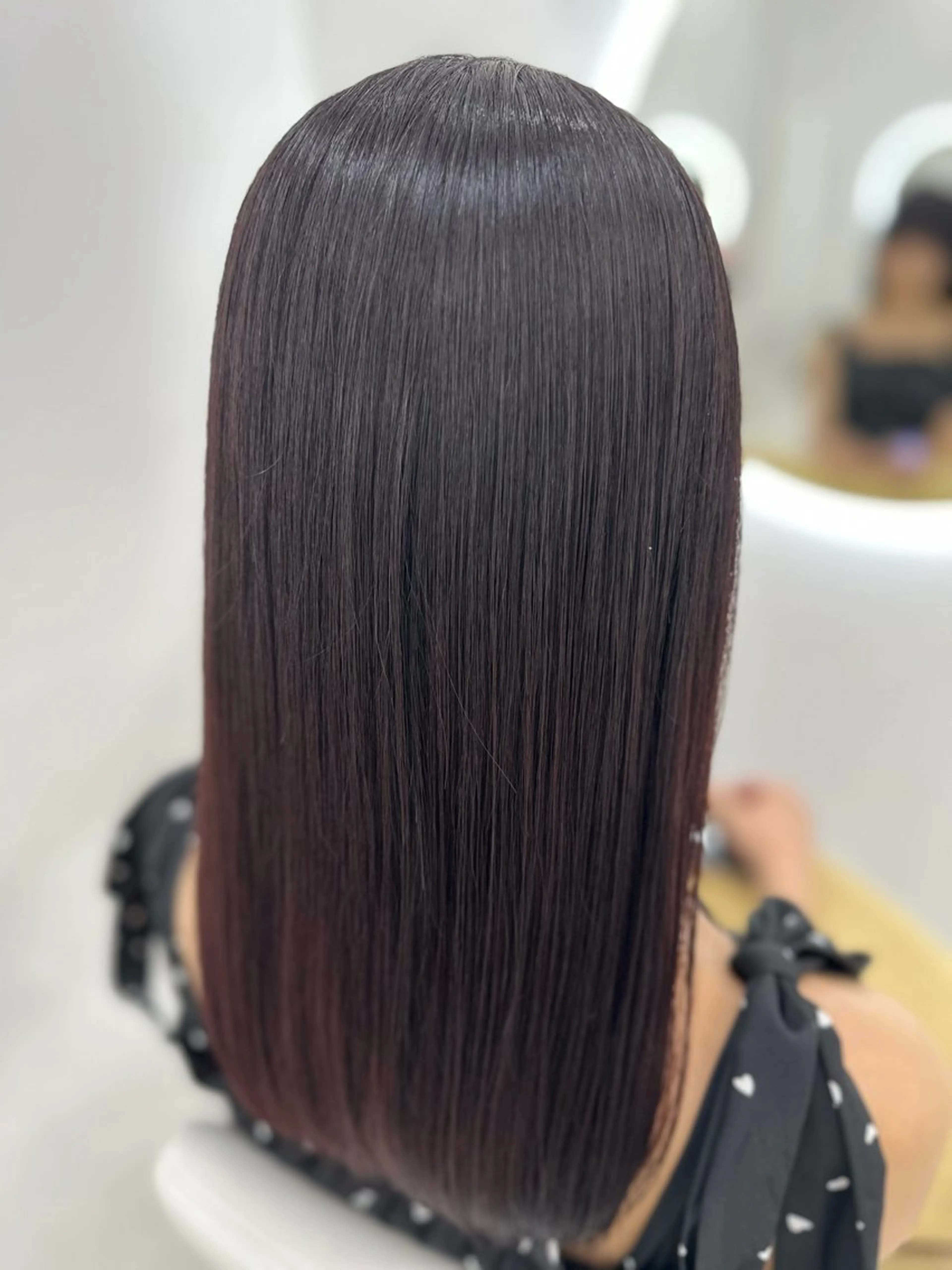 ミディアム aini上本町 吉元直明のヘアスタイル