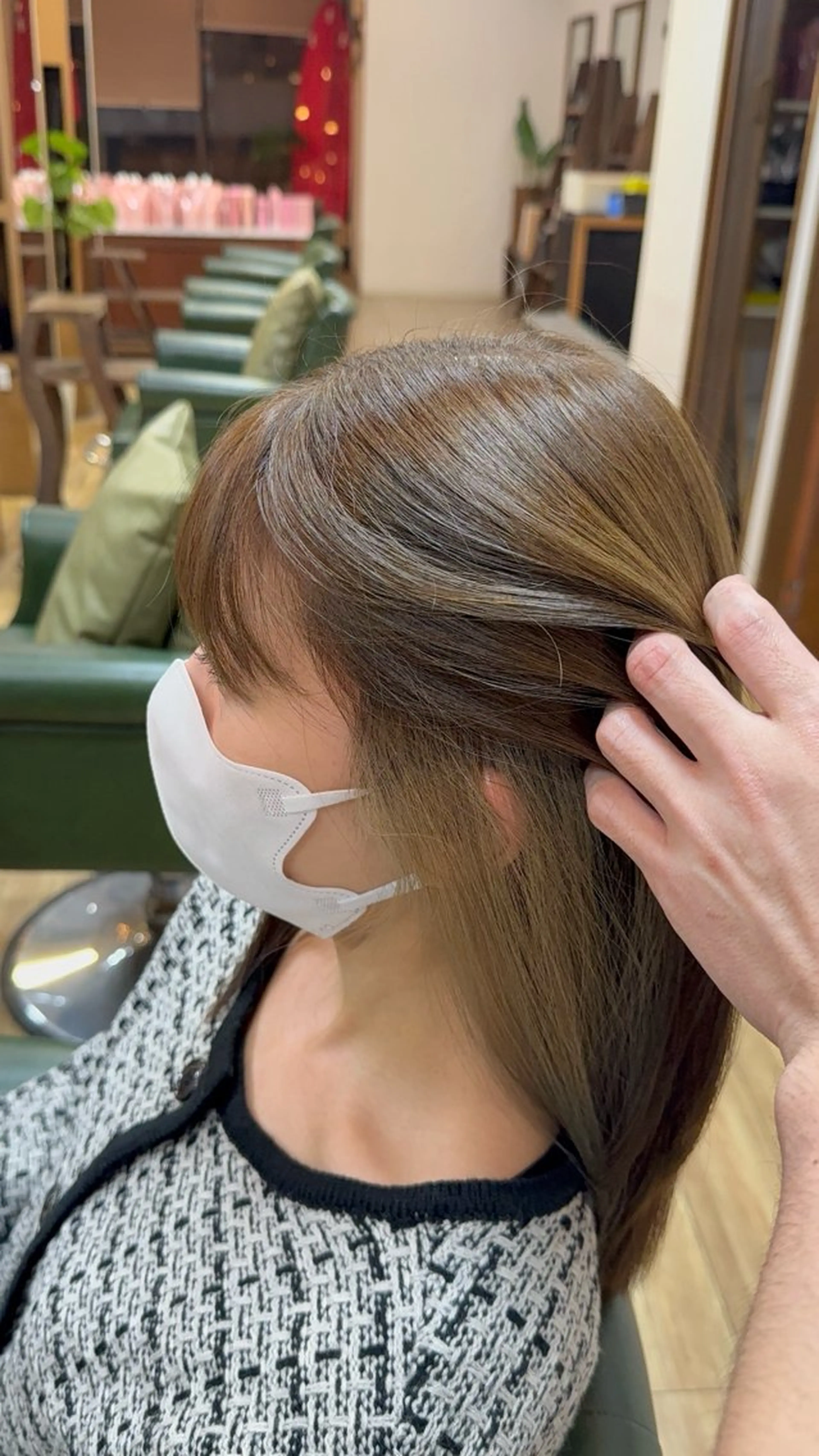 ミディアム ヘアカラー 📍野田阪神/海老江 /カラー/かーきぃのヘアスタイル