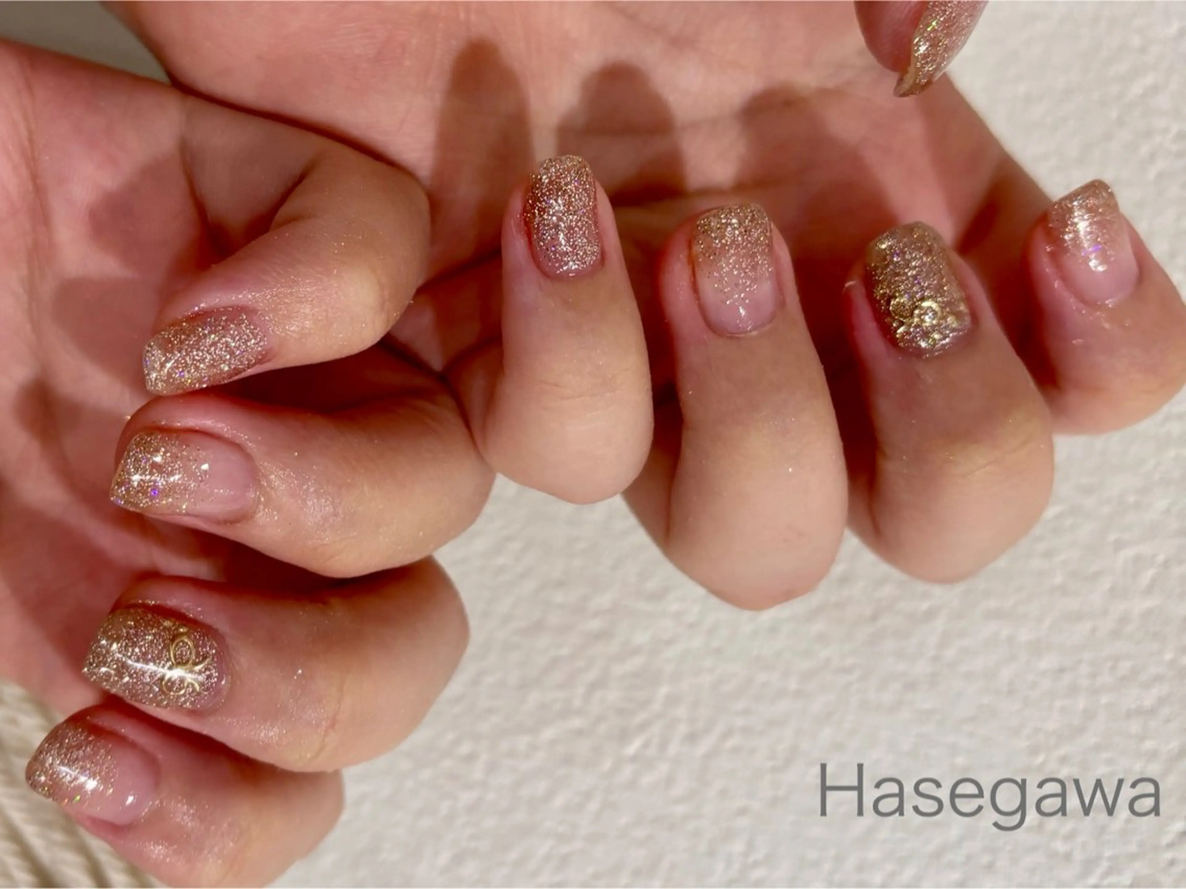 ネイル フラッシュネイル ハンドネイル DROP 長谷川のネイルデザイン