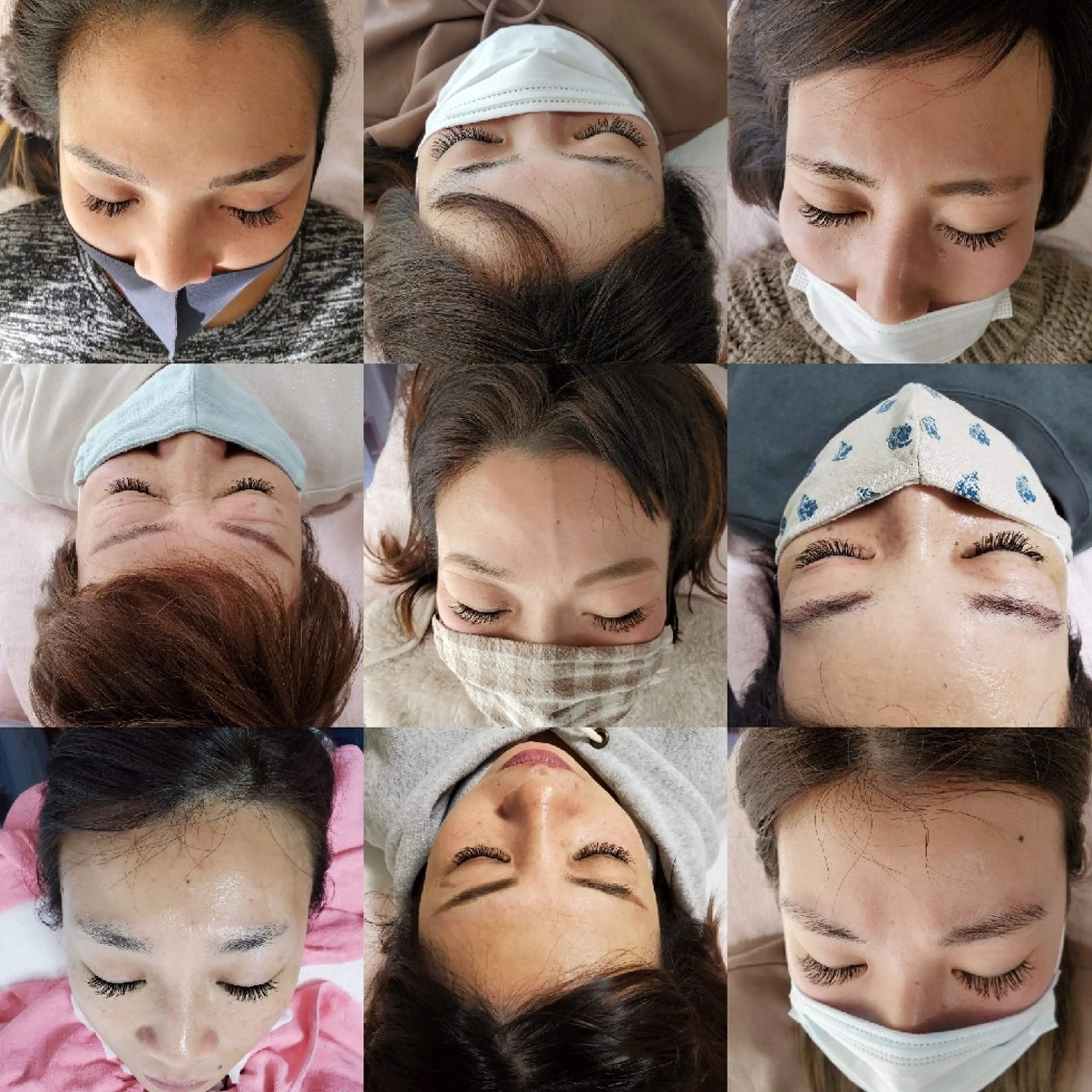 マツエク・マツパ フラットラッシュ ボリュームラッシュ Hair&Eyelash Linda所属・カマタ マキコのヘアスタイル