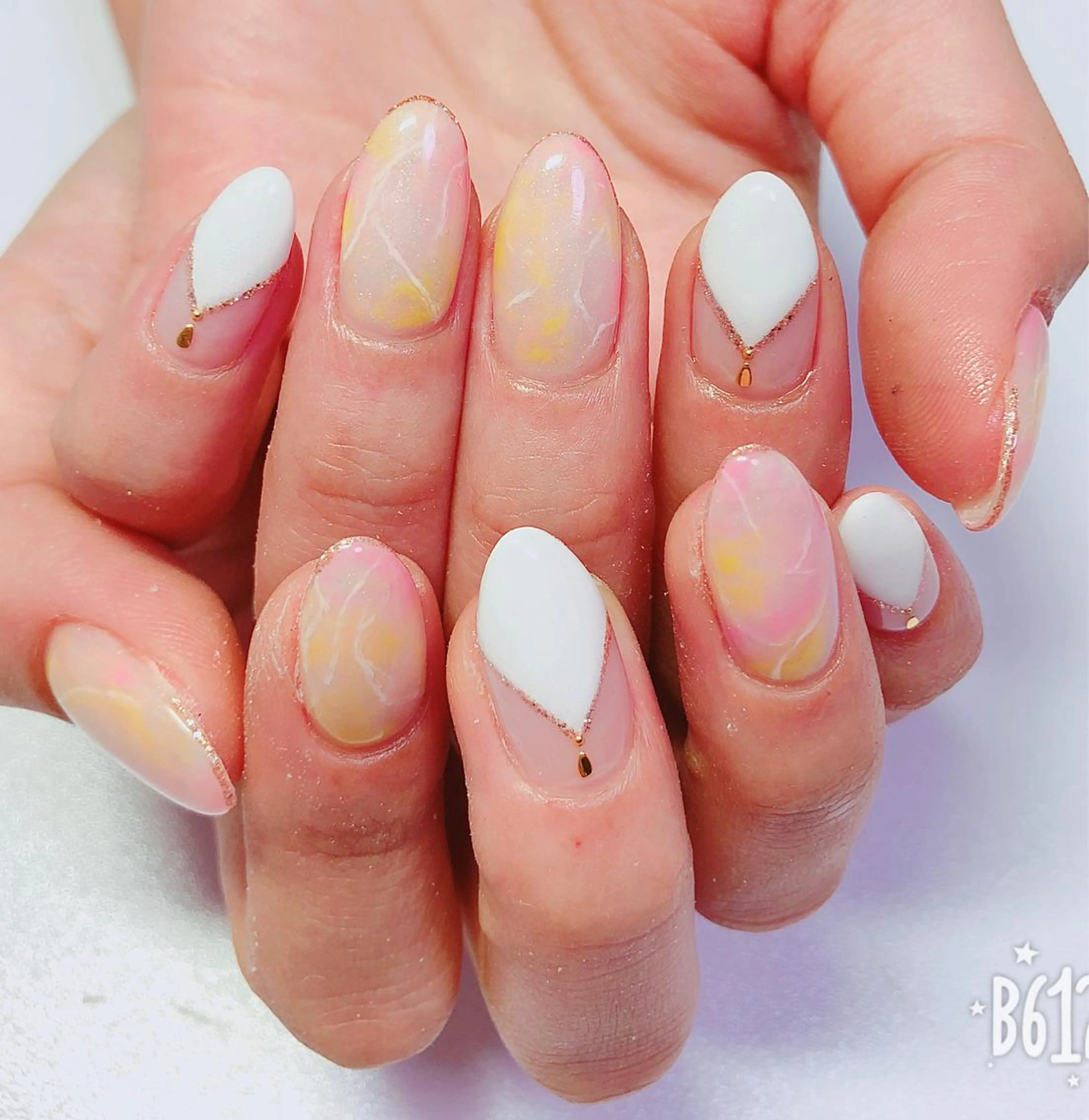 ネイル アートネイル フレンチネイル ハンドネイル Riz nailのネイルデザイン