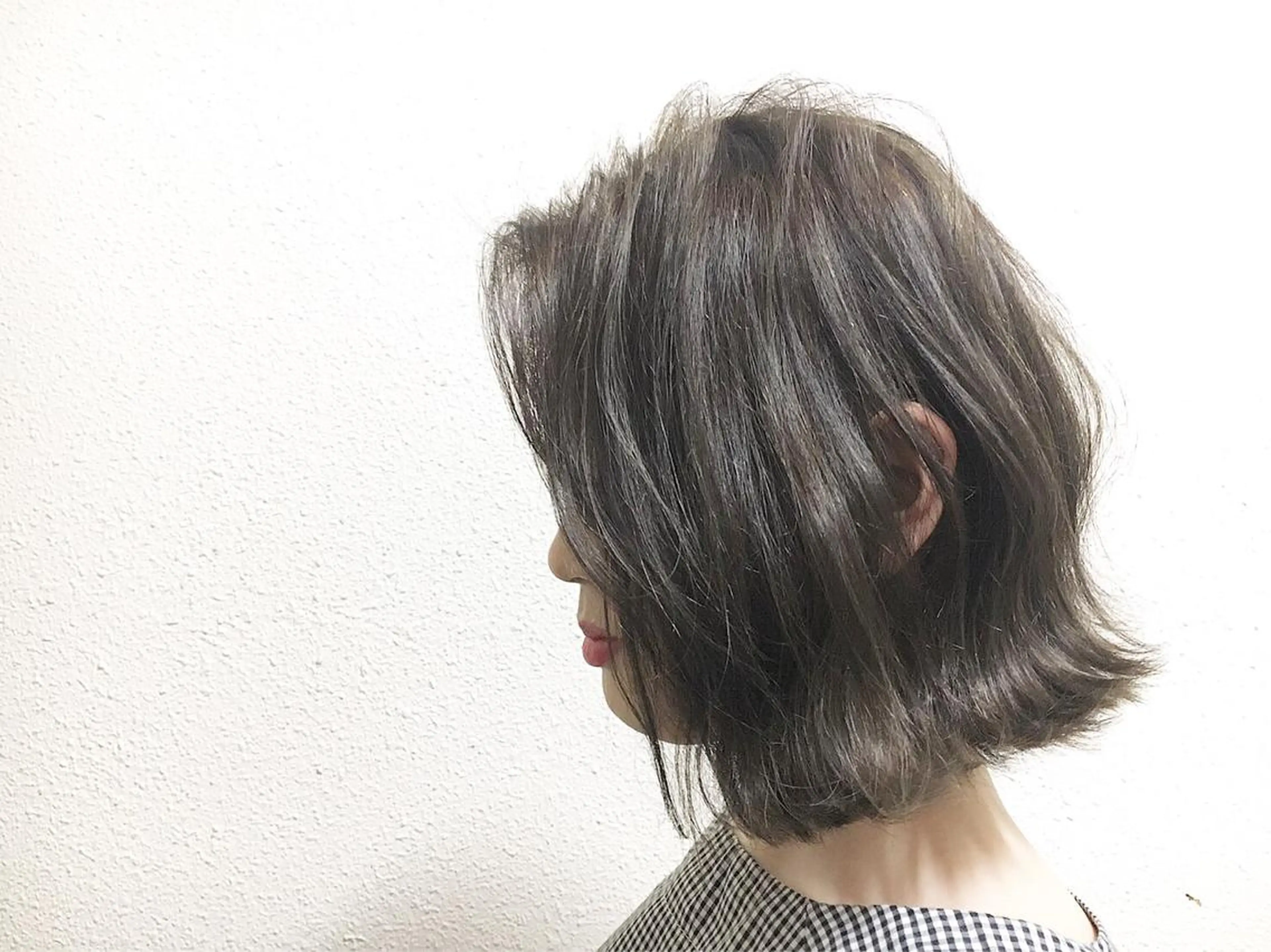 ミディアム カラー グレージュ ハイライトカラー ハイライト 半個室女性salon 🩰Natsumiのヘアスタイル