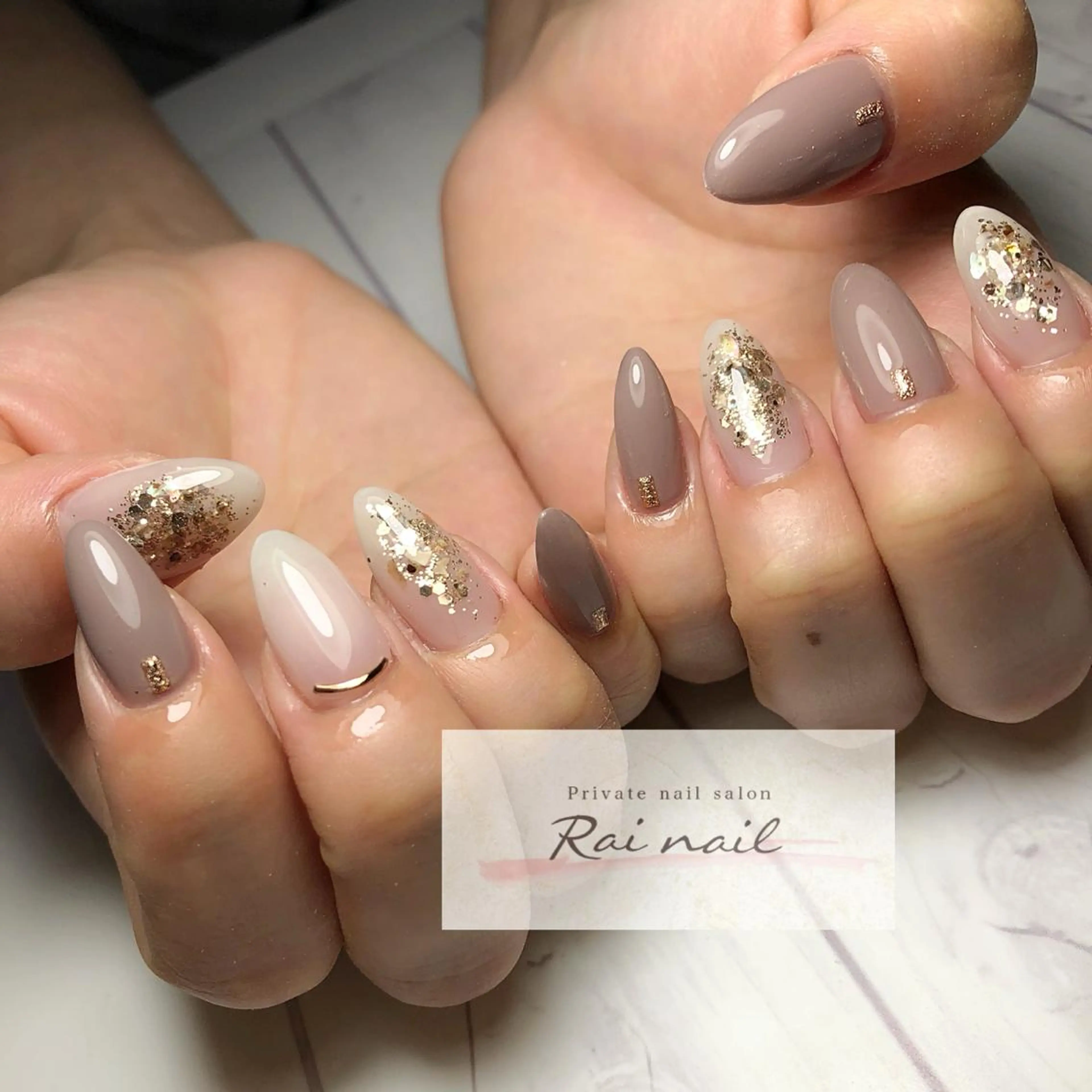 ネイル ハンドネイル Rai nail_ Risaのネイルデザイン