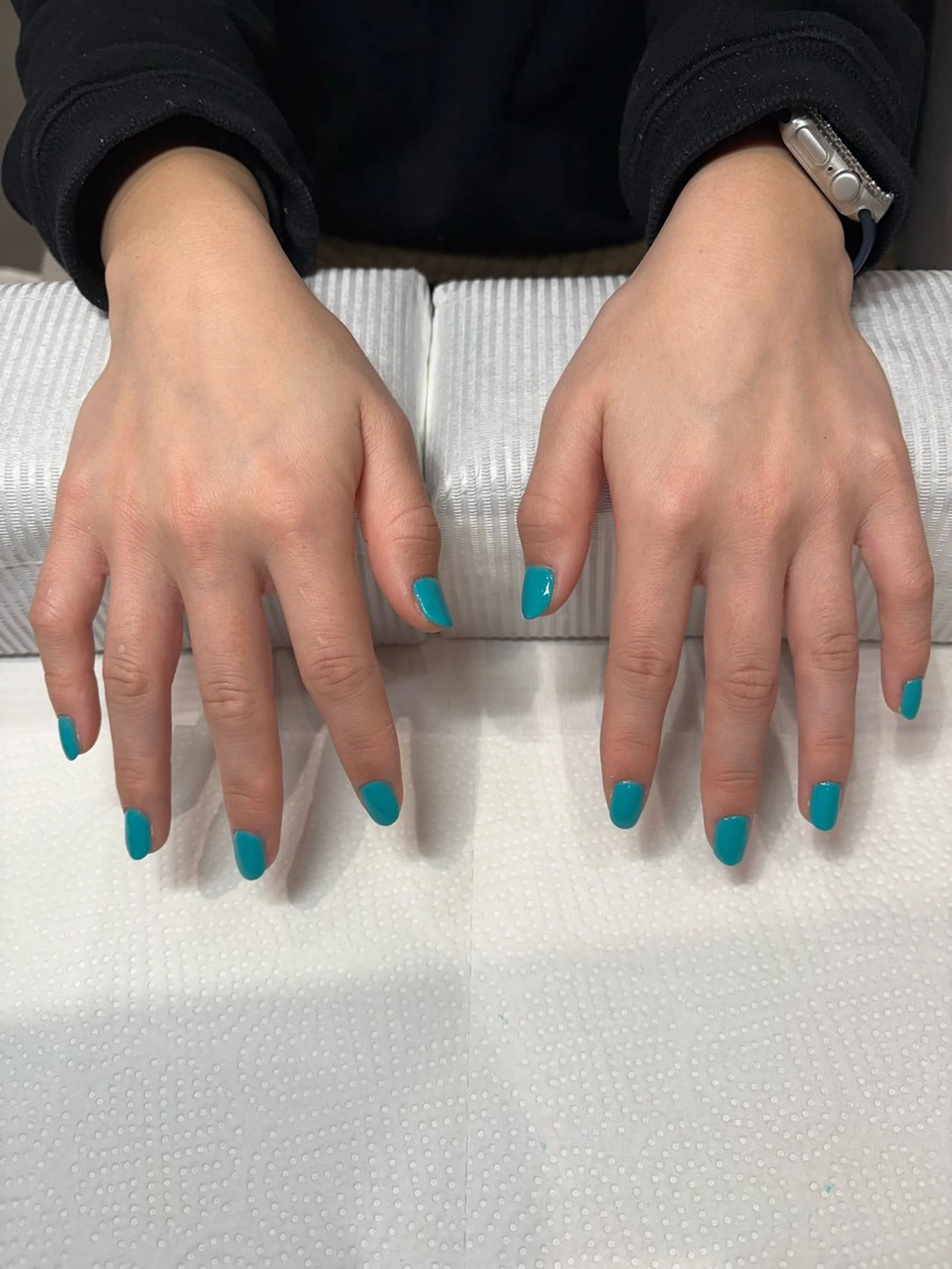 ネイル ブルー Miura.H 🦋🫧のネイルデザイン