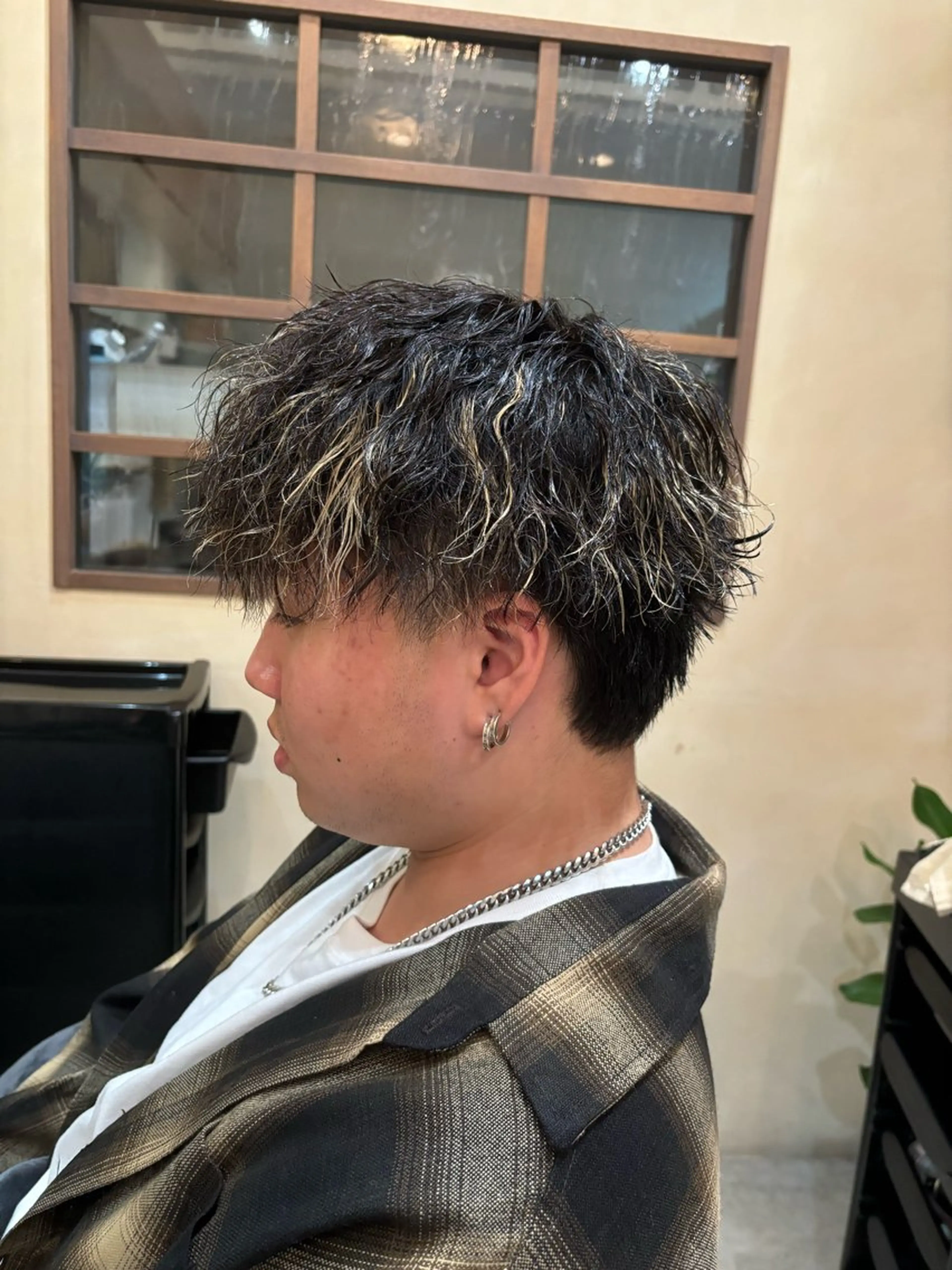 ショート メンズ カット パーマ トリートメント 鹿児島 TSUBASAのヘアスタイル