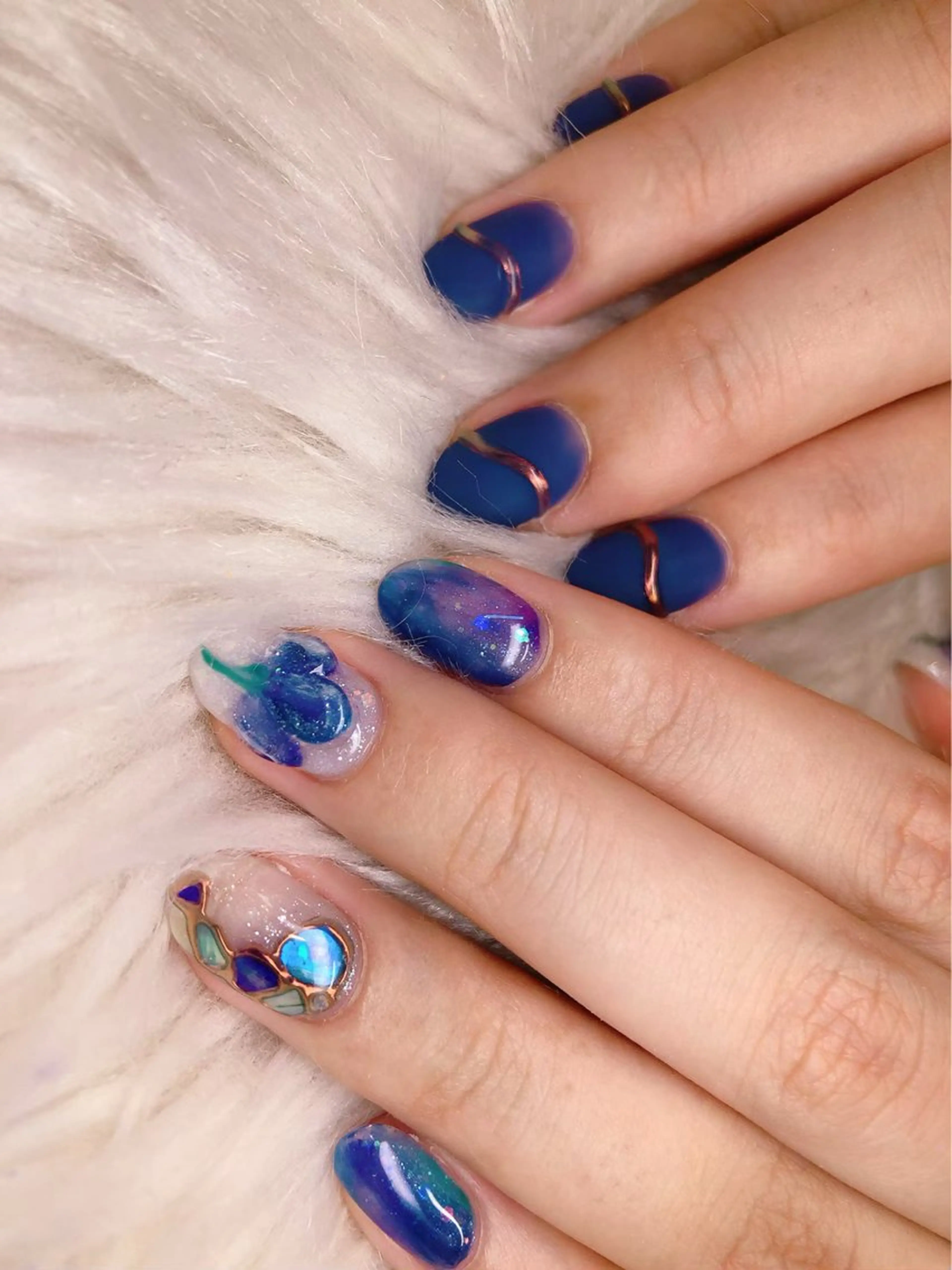 ネイル 持ち込み ハンドネイル ティーエヌ 金山駅東口店のネイルデザイン