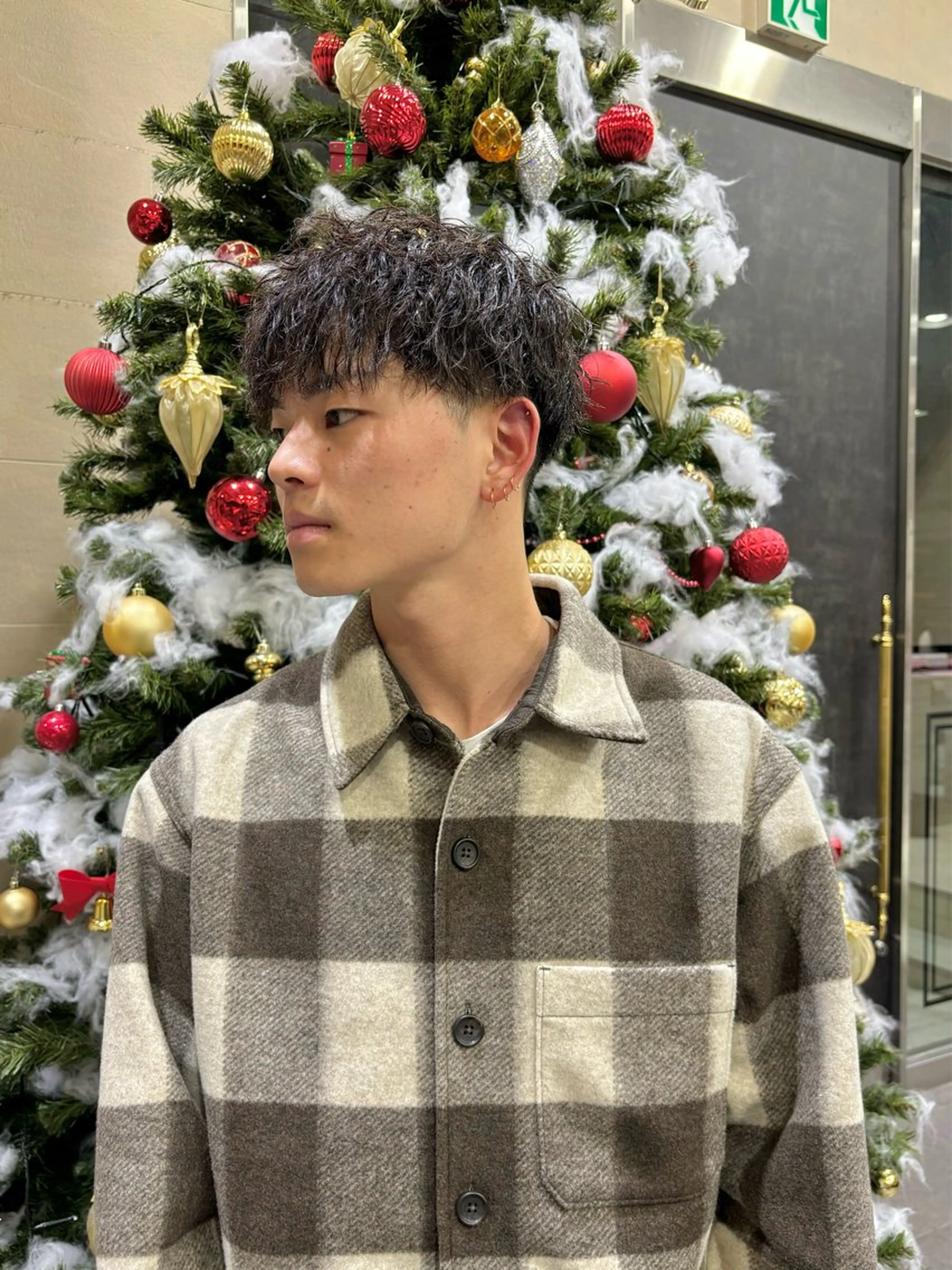 パーマ メンズ mens骨格矯正/ 理論パーマ/yuyaのヘアスタイル