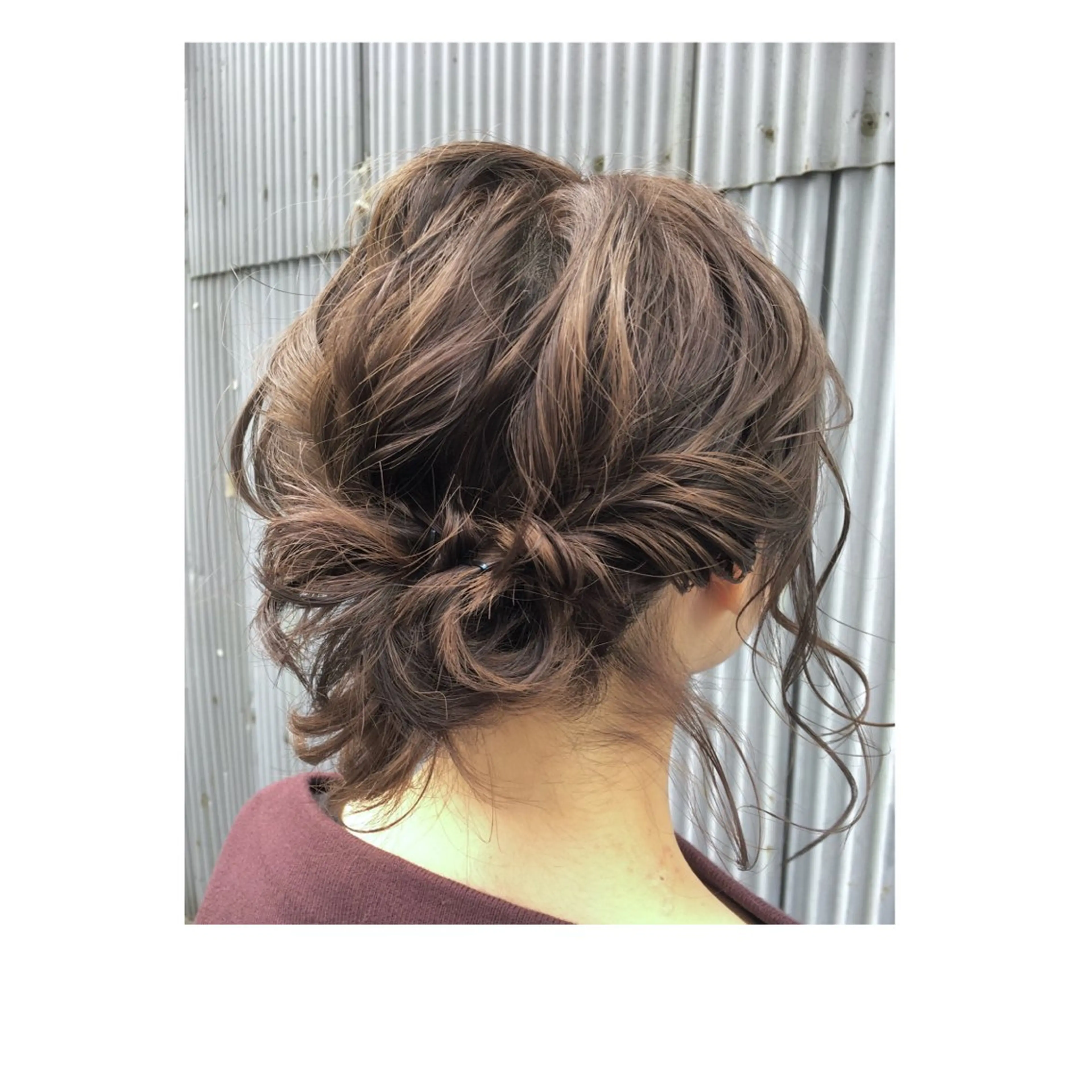 セミロング カラー パーマ ヘアアレンジ メンズ キッズ カット ヘアカラー トリートメント TopStylist ✂︎ Azumaのヘアスタイル