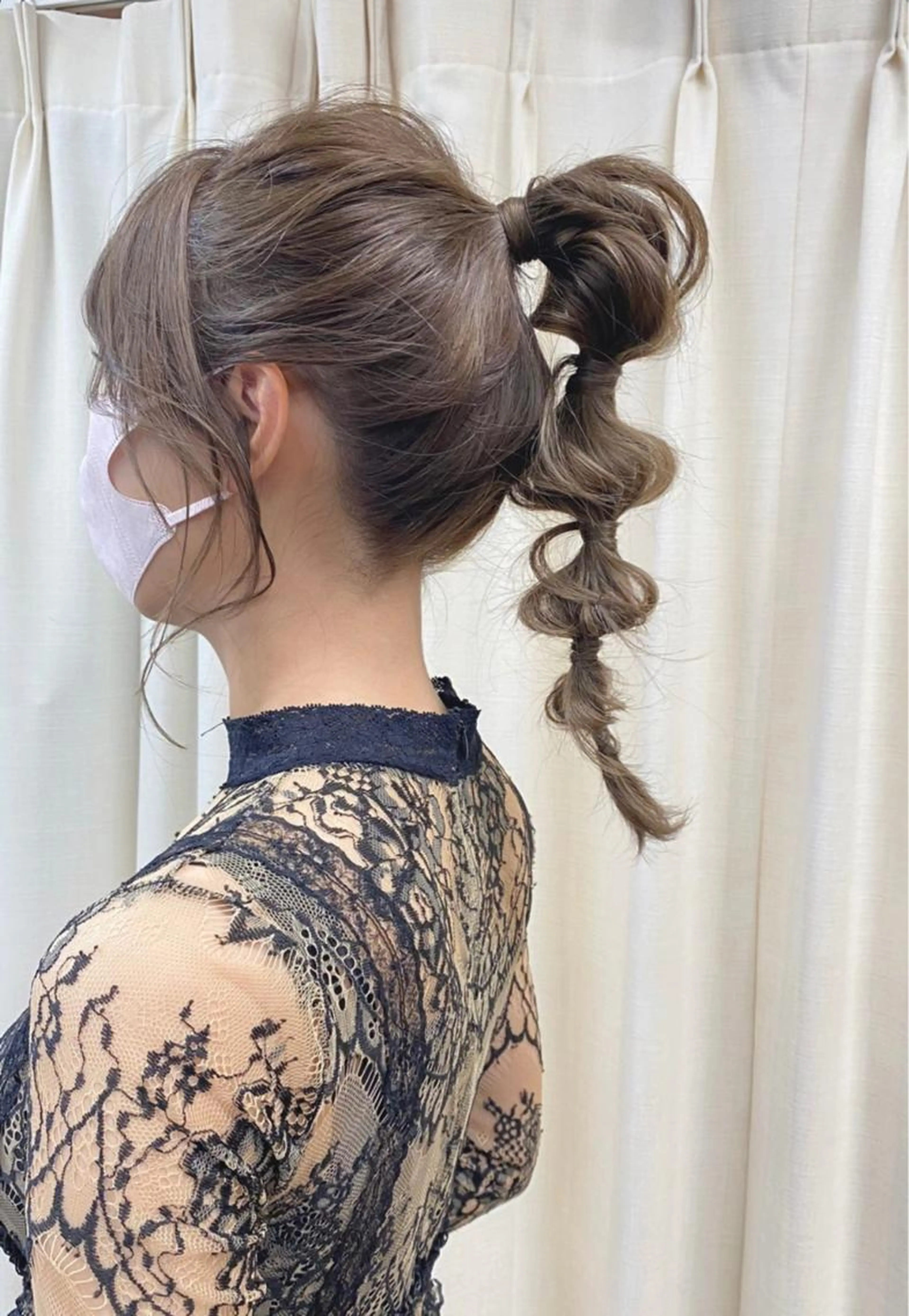 ヘアセットの写真