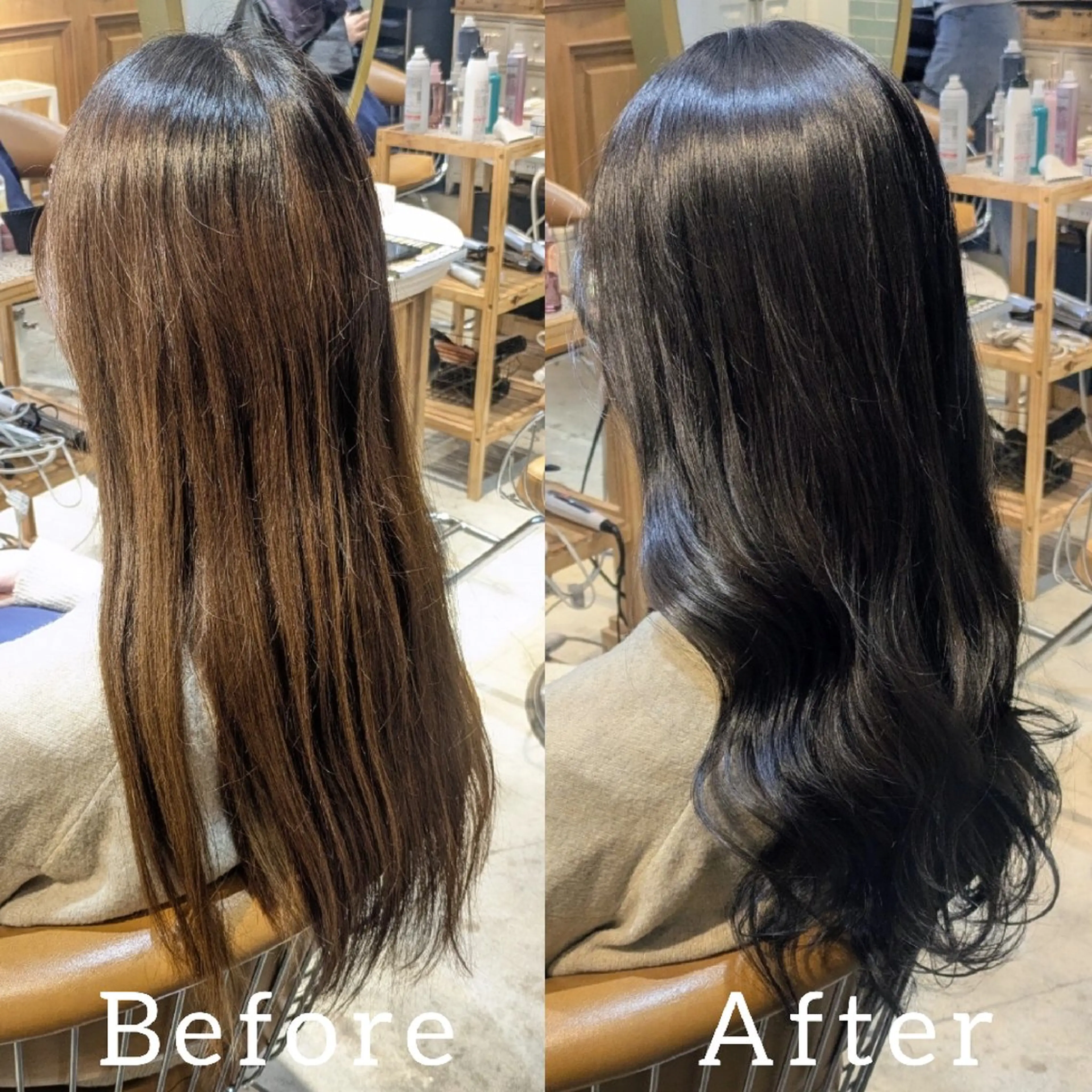 ロング 縮毛矯正/レイヤー 💎やまもとちひろのヘアスタイル