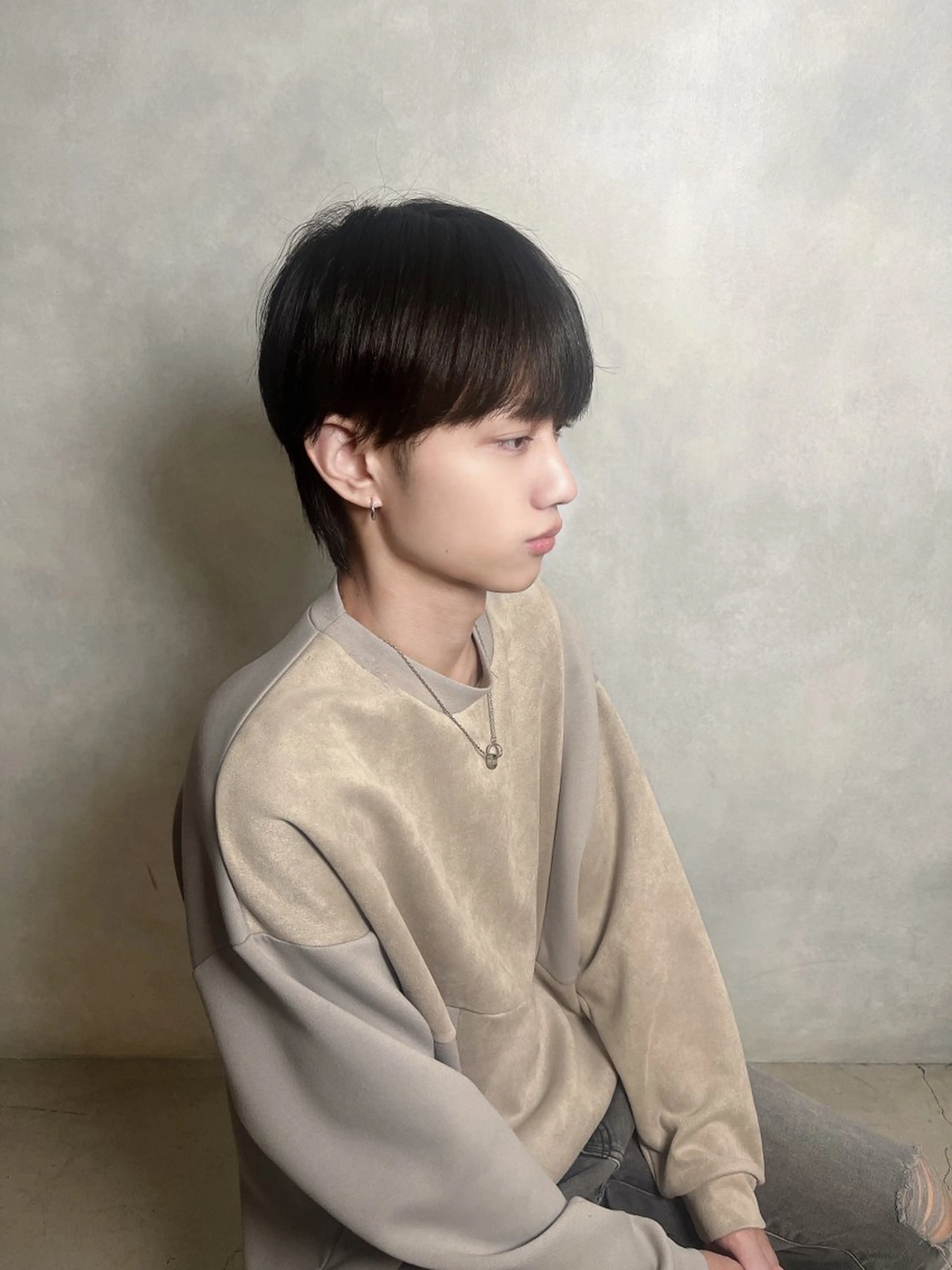 ショート メンズ カット 大阪韓国メンズ特化 LUNAのヘアスタイル