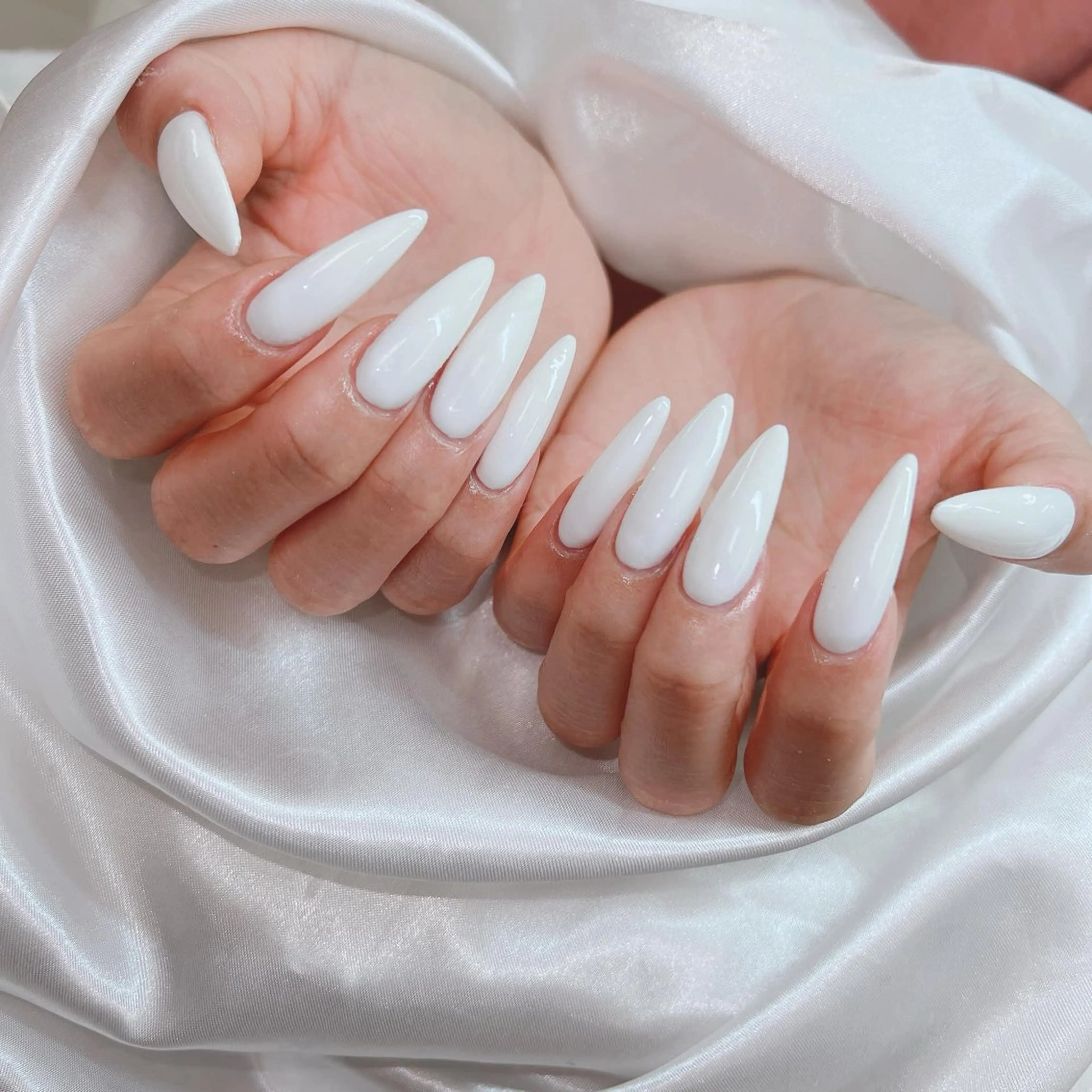 ネイル アートネイル 長さ出し ジェルネイル キラキラネイル マグネットネイル Lee Nails チップ長さだし専門店のネイルデザイン