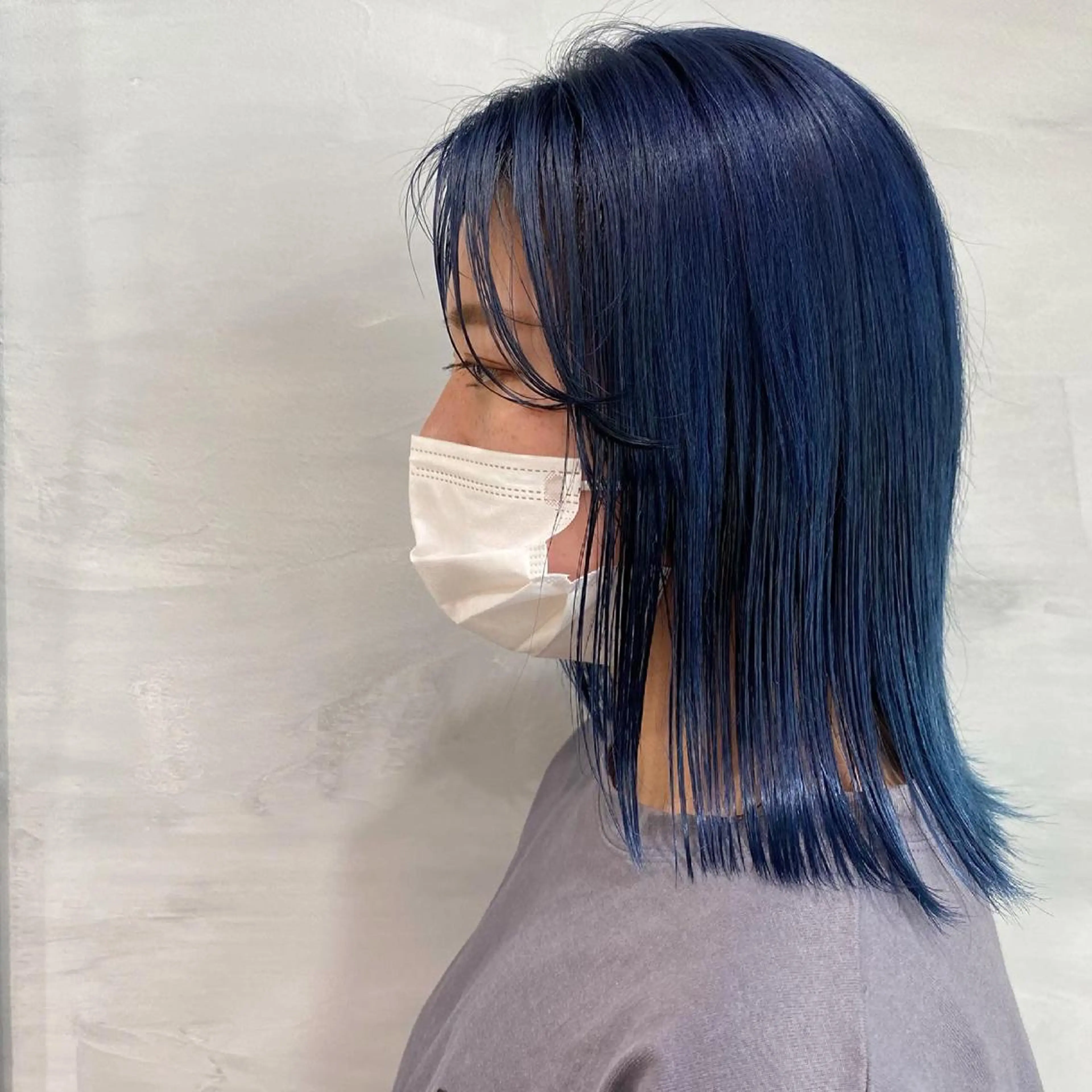 ミディアム 大久保 優香のヘアスタイル