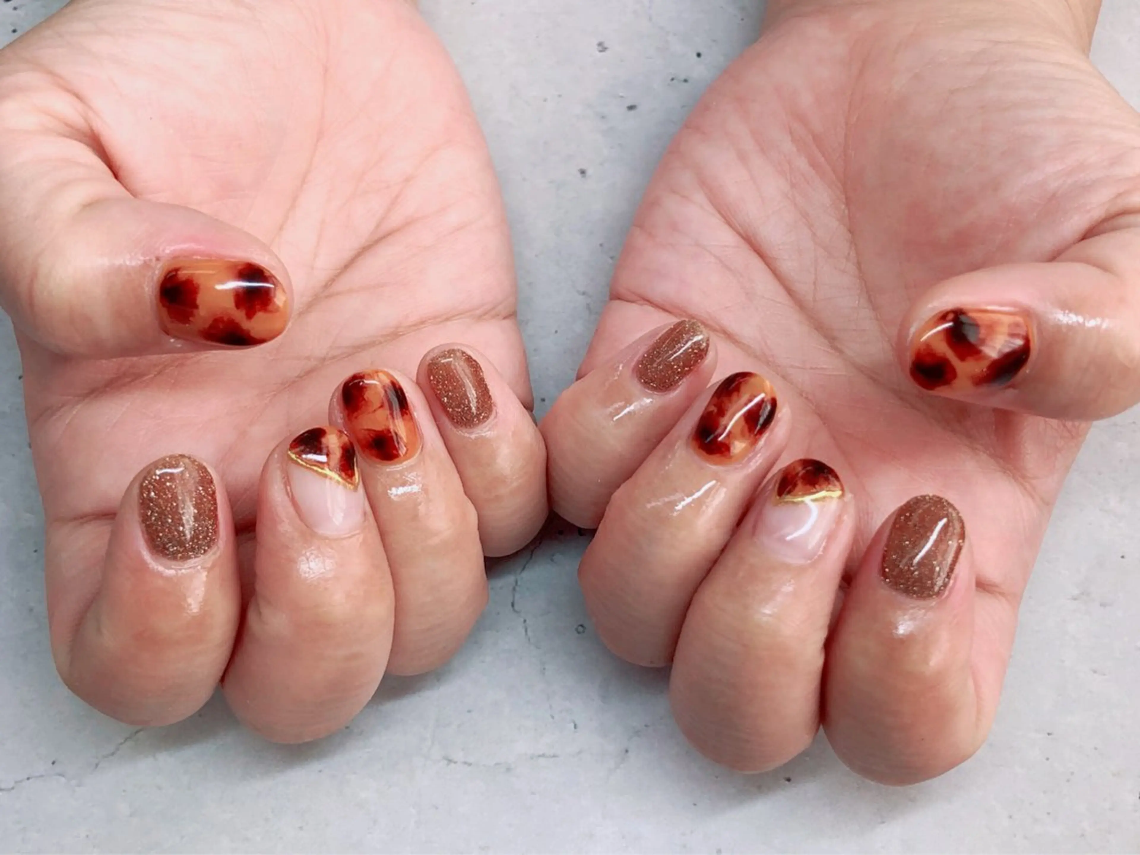 ネイル フラッシュネイル Nail Salon LHASAのネイルデザイン