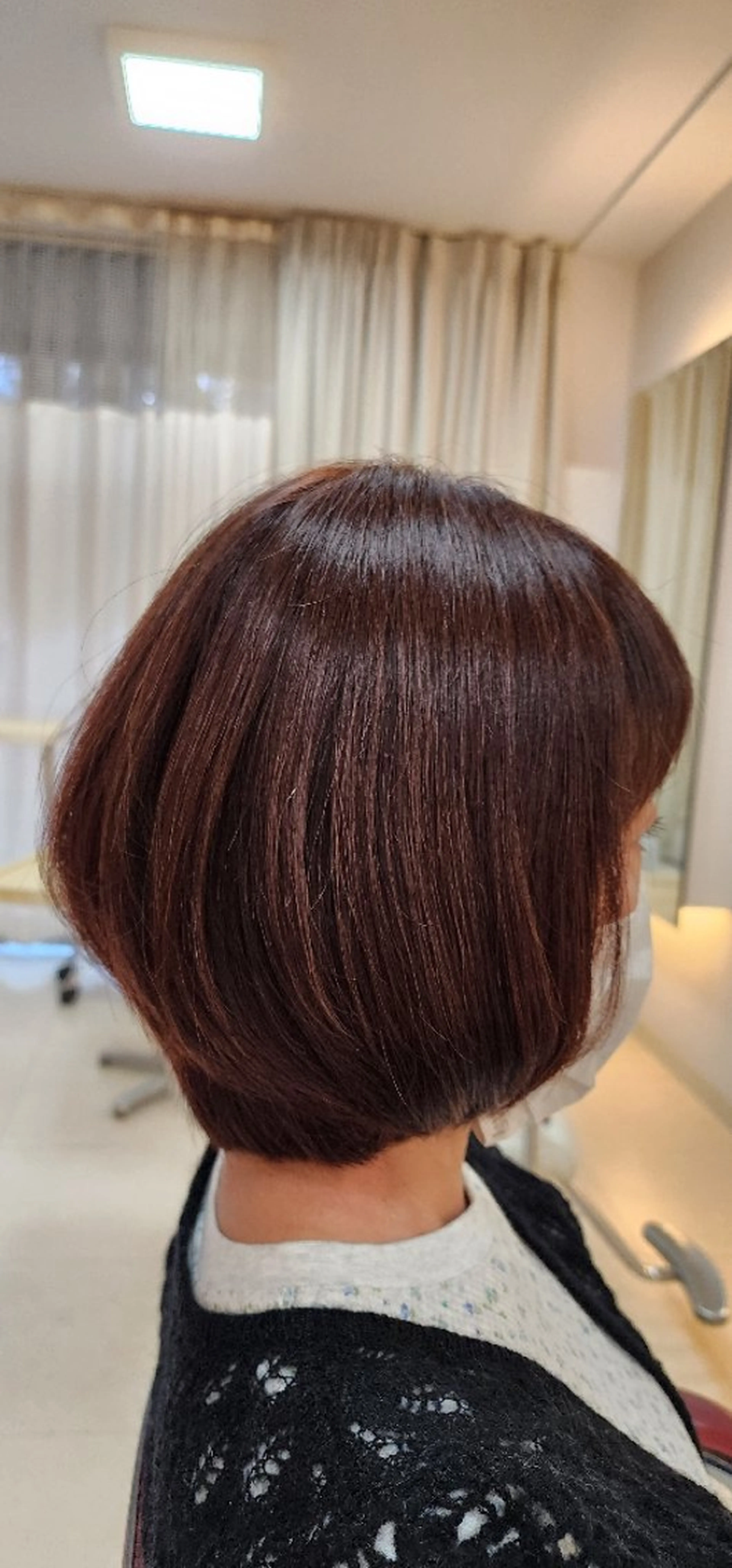 ミディアム カラー hairmake Juinのヘアスタイル