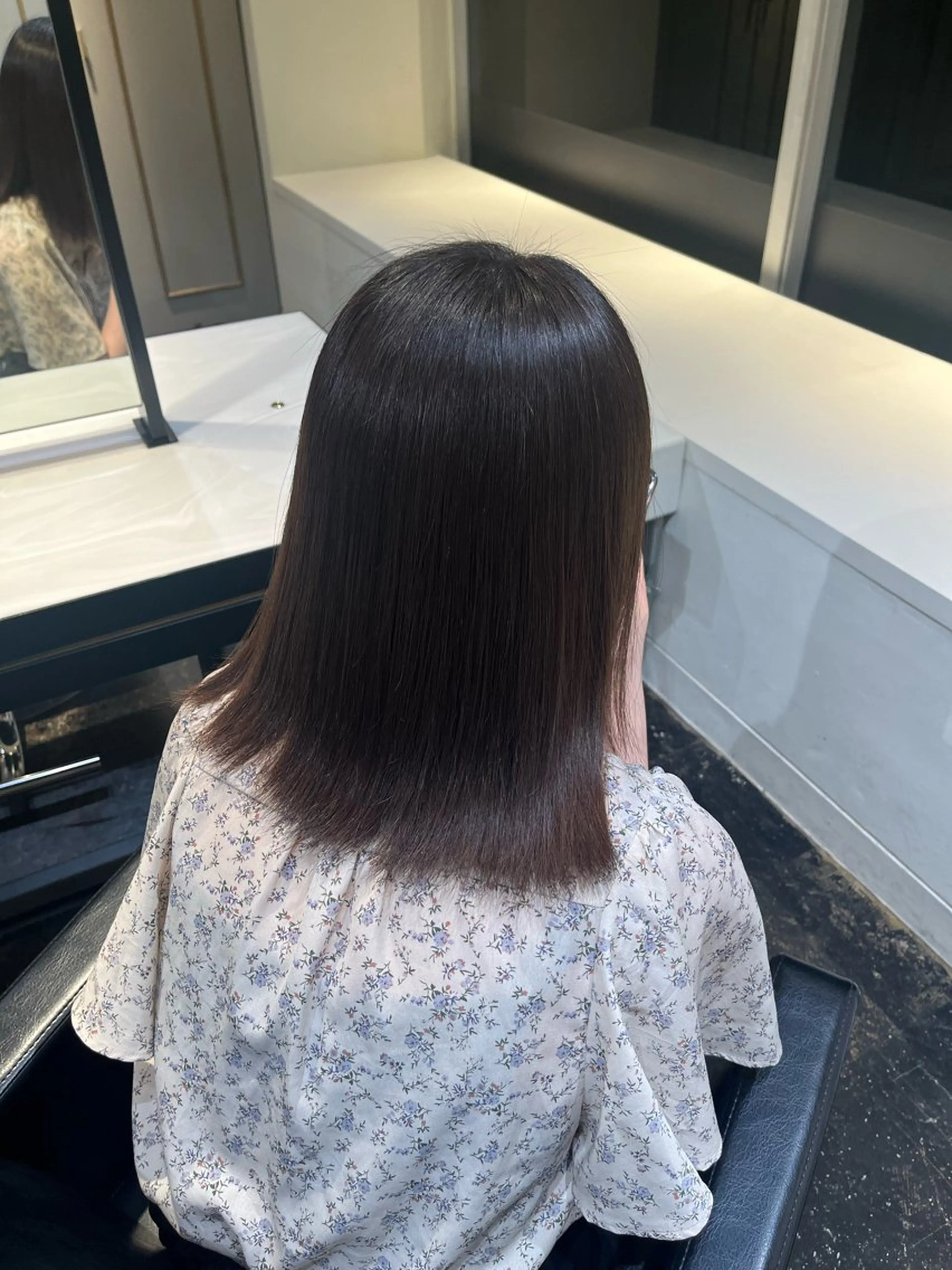 ミディアム 縮毛矯正 【✨モデル様募集✨】 MINAMIのヘアスタイル