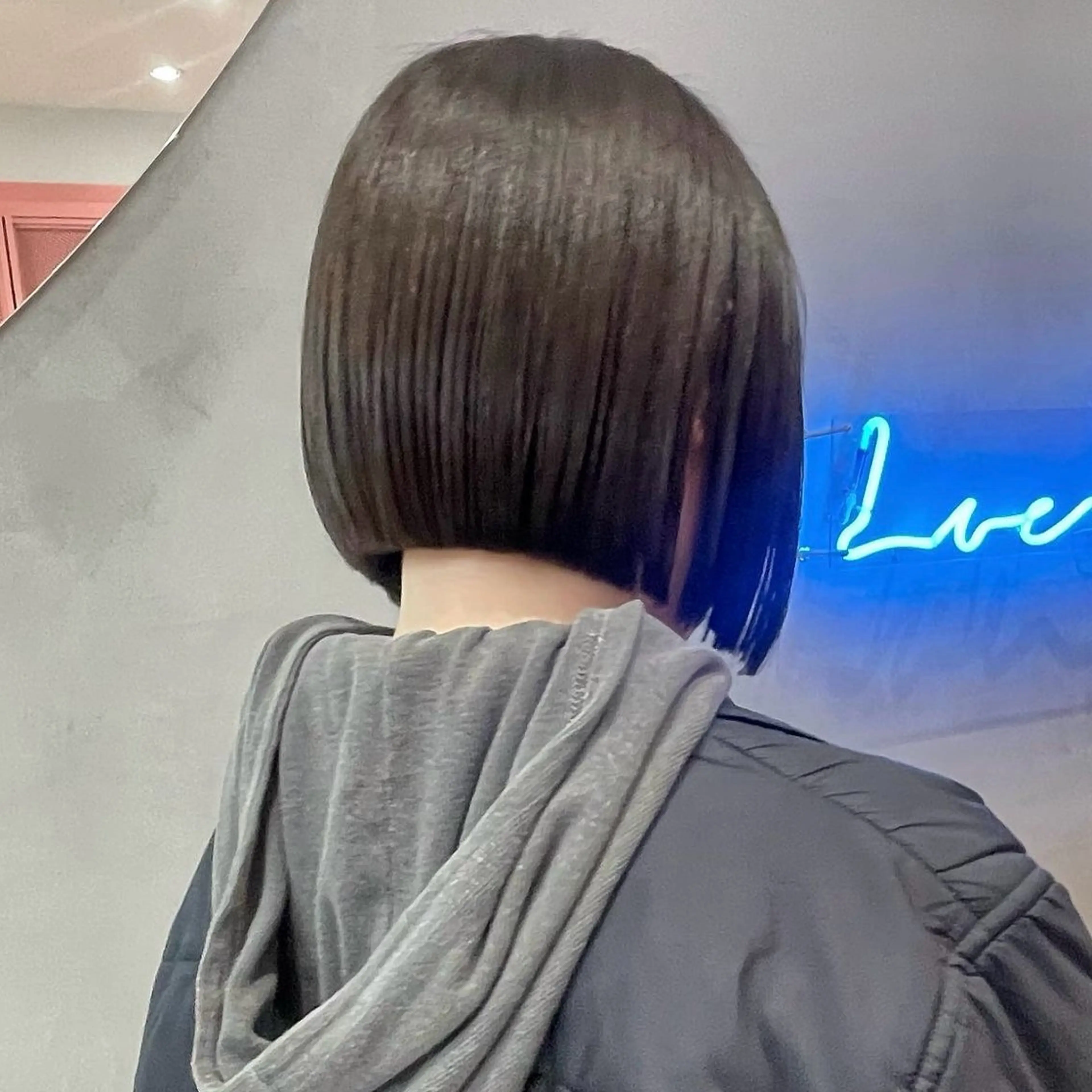 ショート Misaki /ボブ/縮毛矯正のヘアスタイル