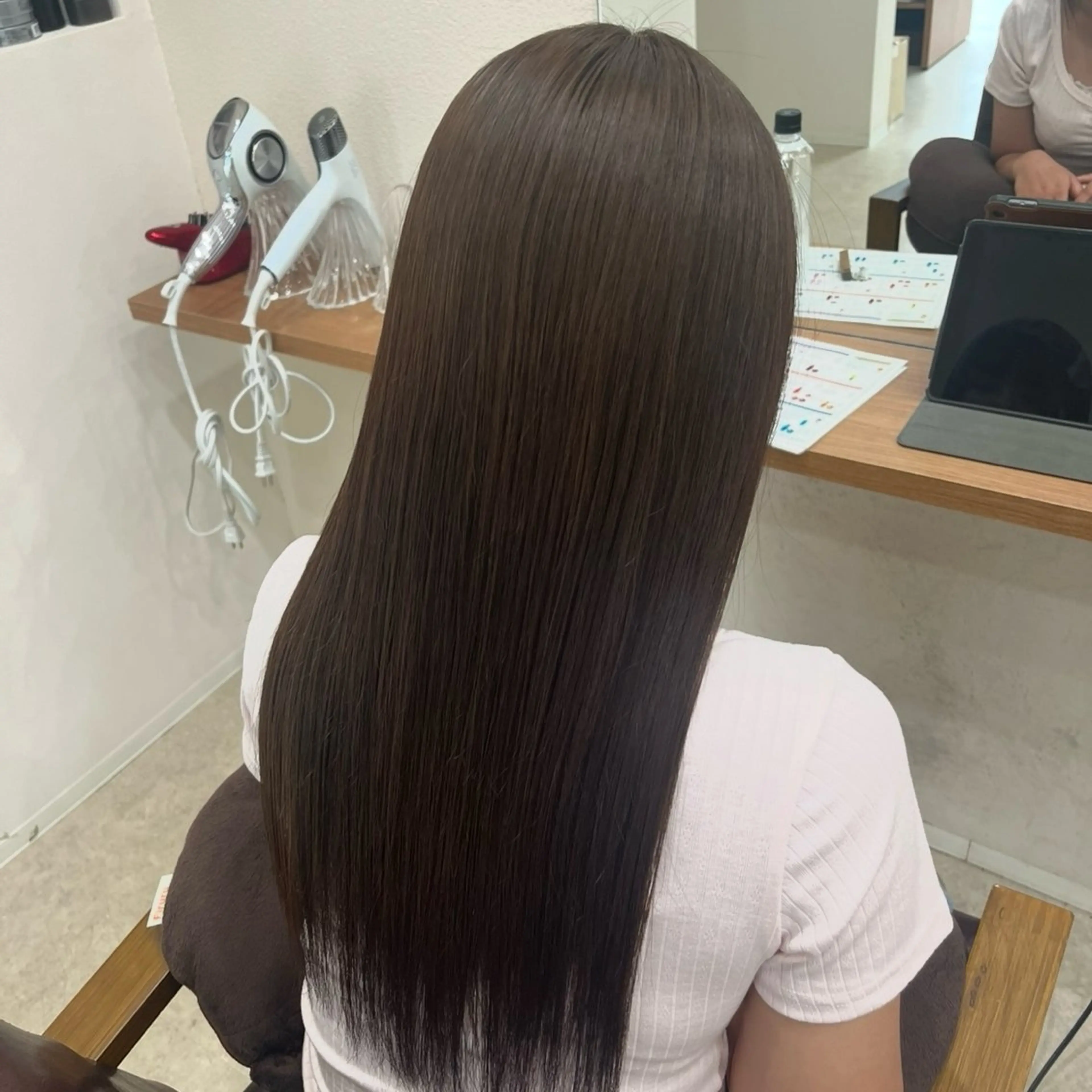 透明感カラー🫧🩵の写真