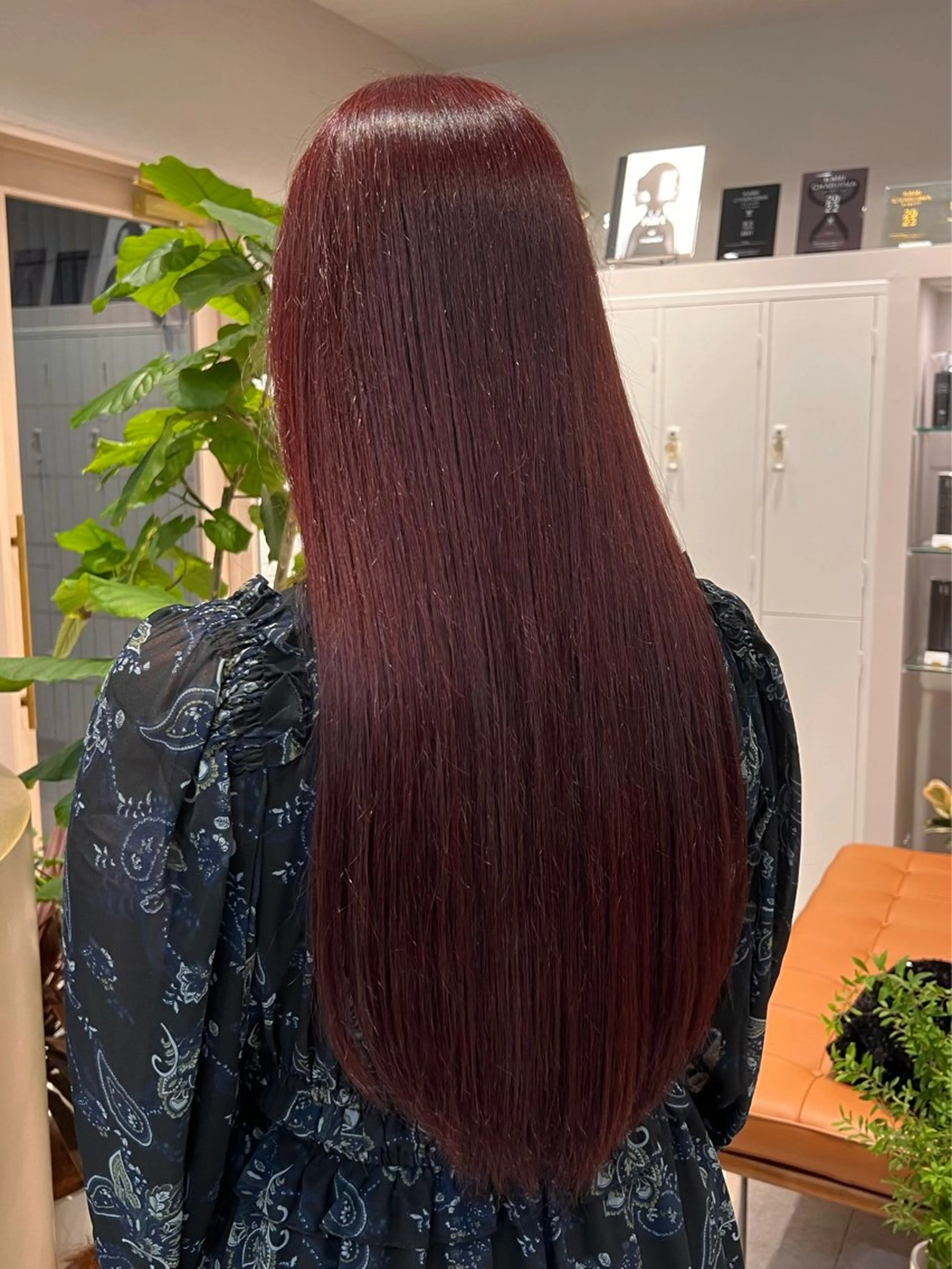 ロング カラー 艶髪縮毛矯正/レ イヤー/atsumiのヘアスタイル