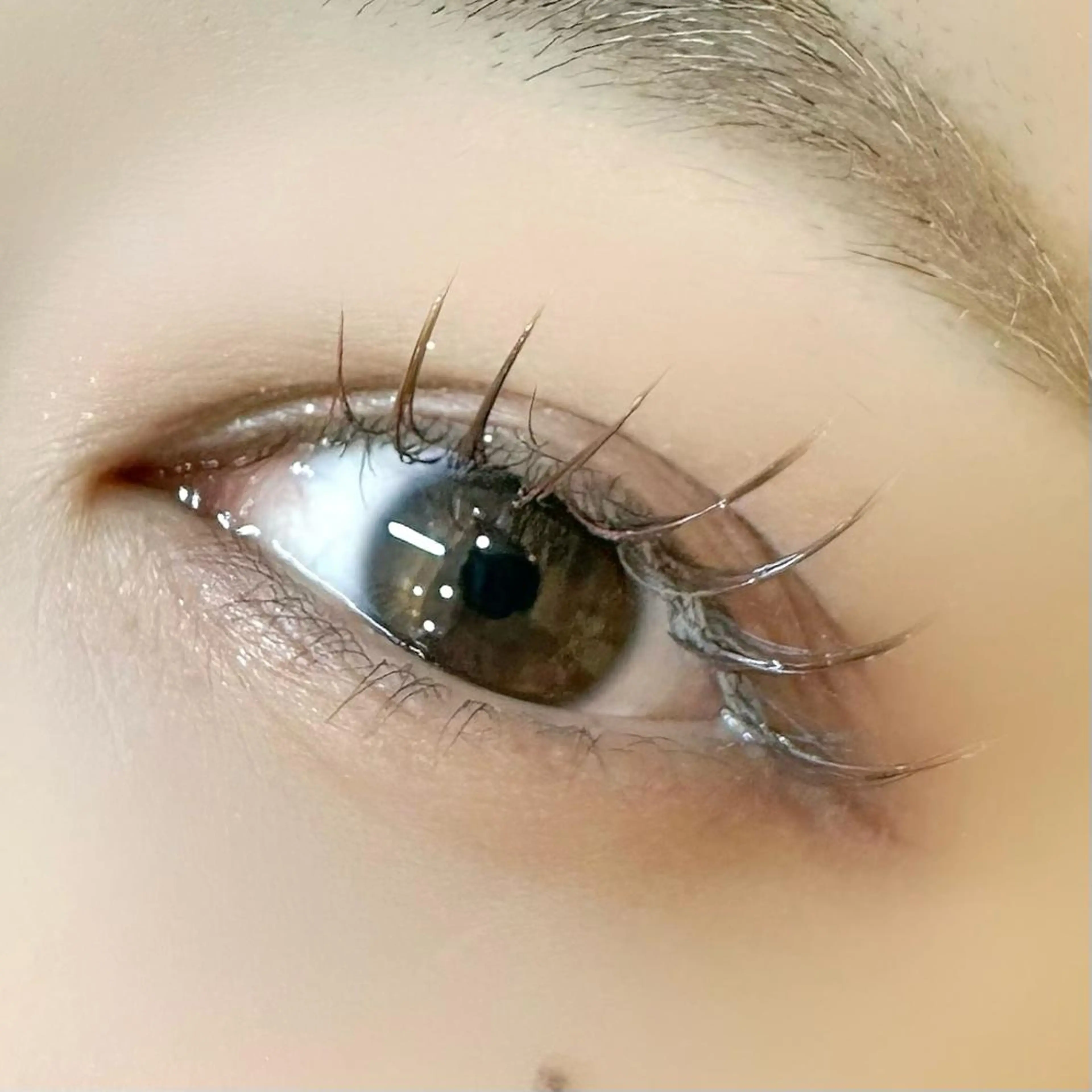 マツエク・マツパ カラーマツエク フラットラッシュ マツエク OPS hair ミクのマツエク・マツパデザイン