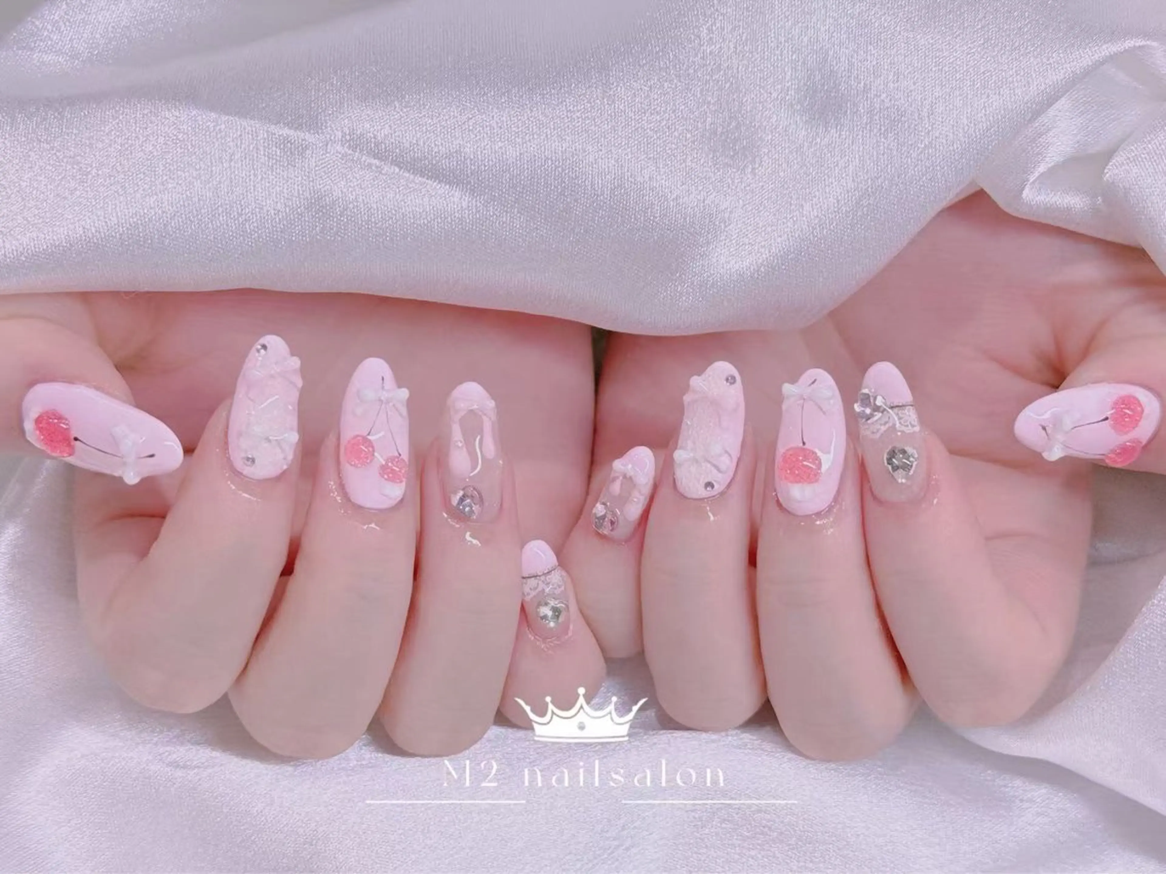 ネイル ハンドネイル エムズ エムズのマツエク・マツパデザイン