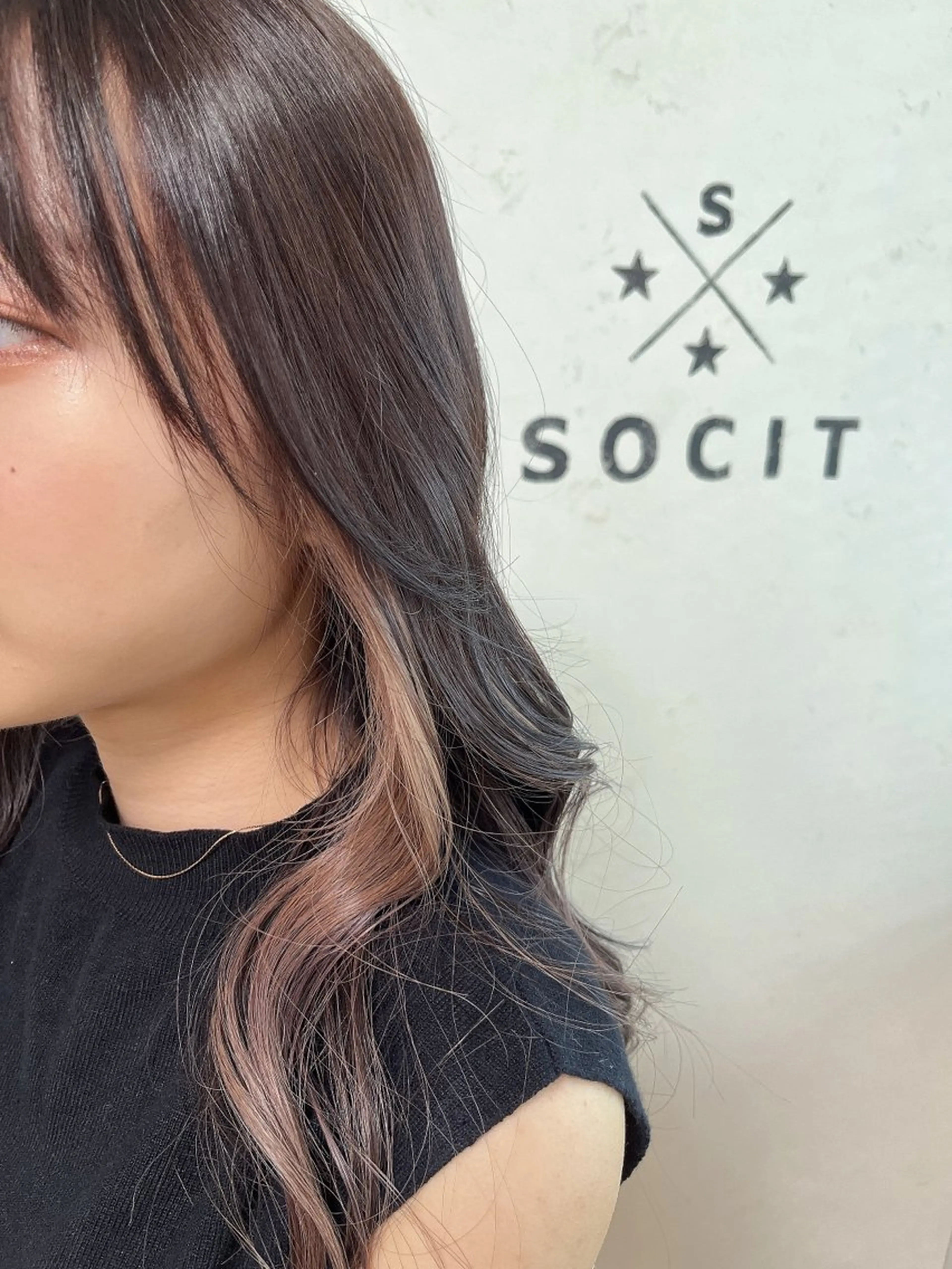 ミディアム 山﨑 大二郎のヘアスタイル