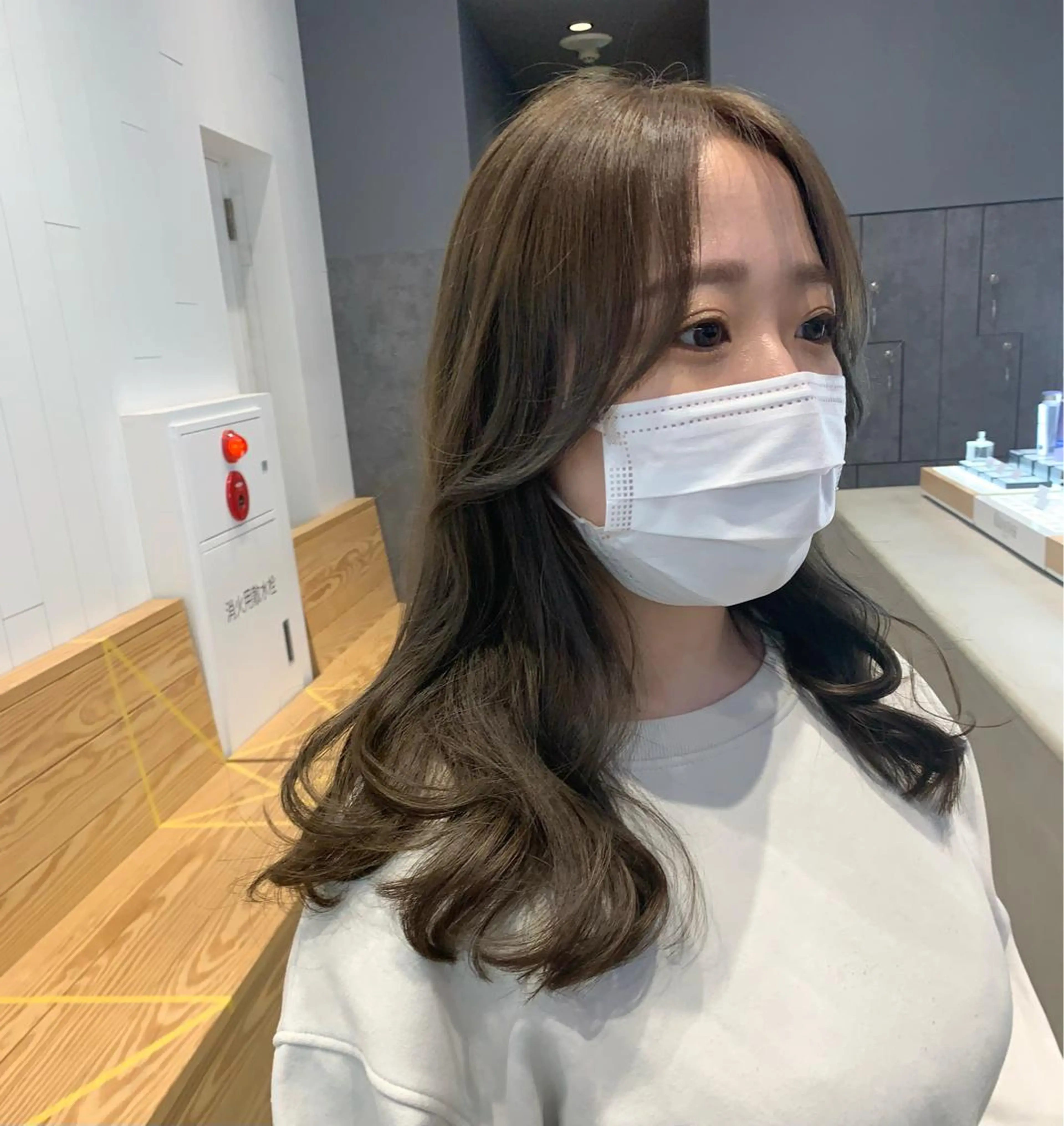 ミディアム yui .のヘアスタイル