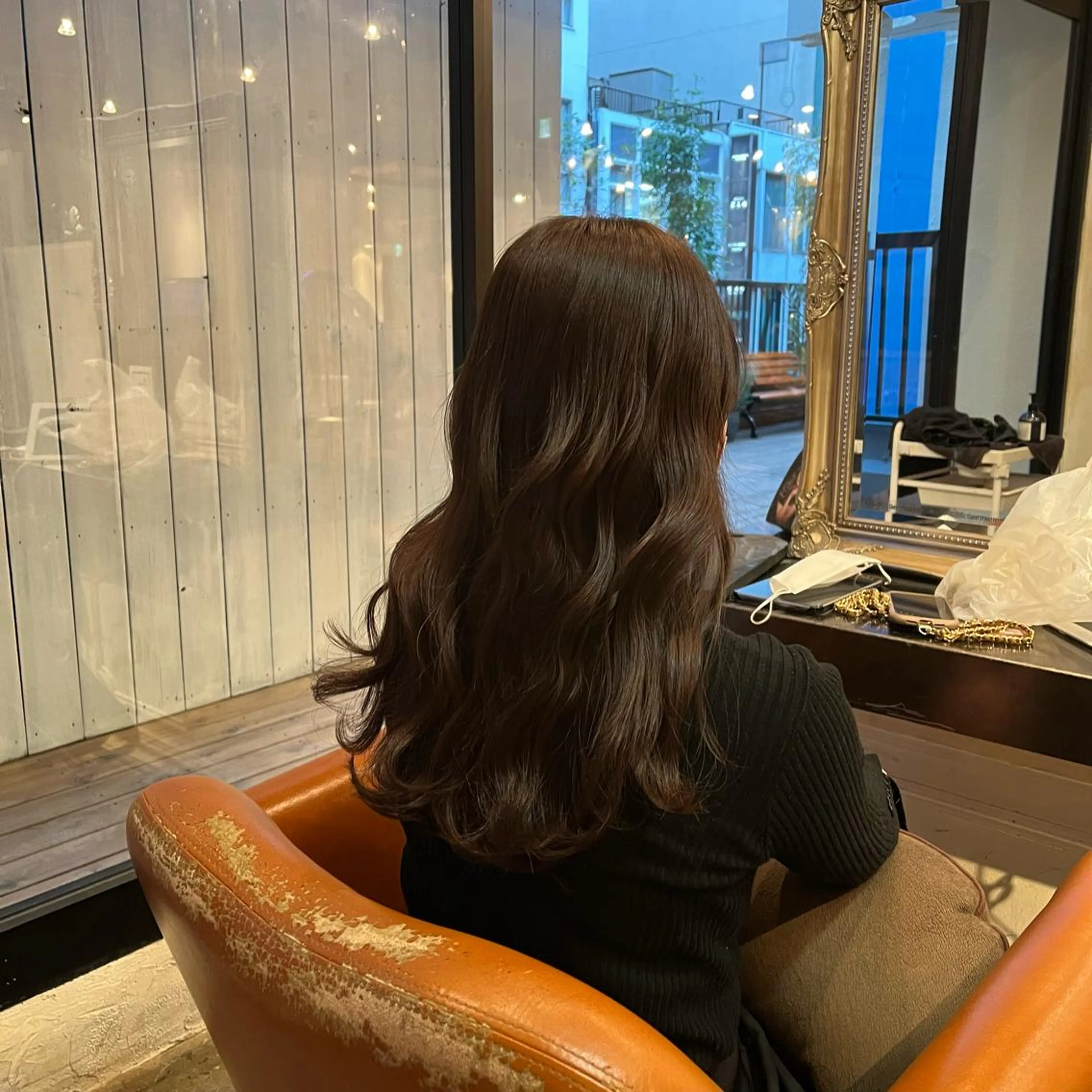 ロング ヘアカラー トリートメント 髪質改善/shuki 韓国/代表取締役のヘアスタイル