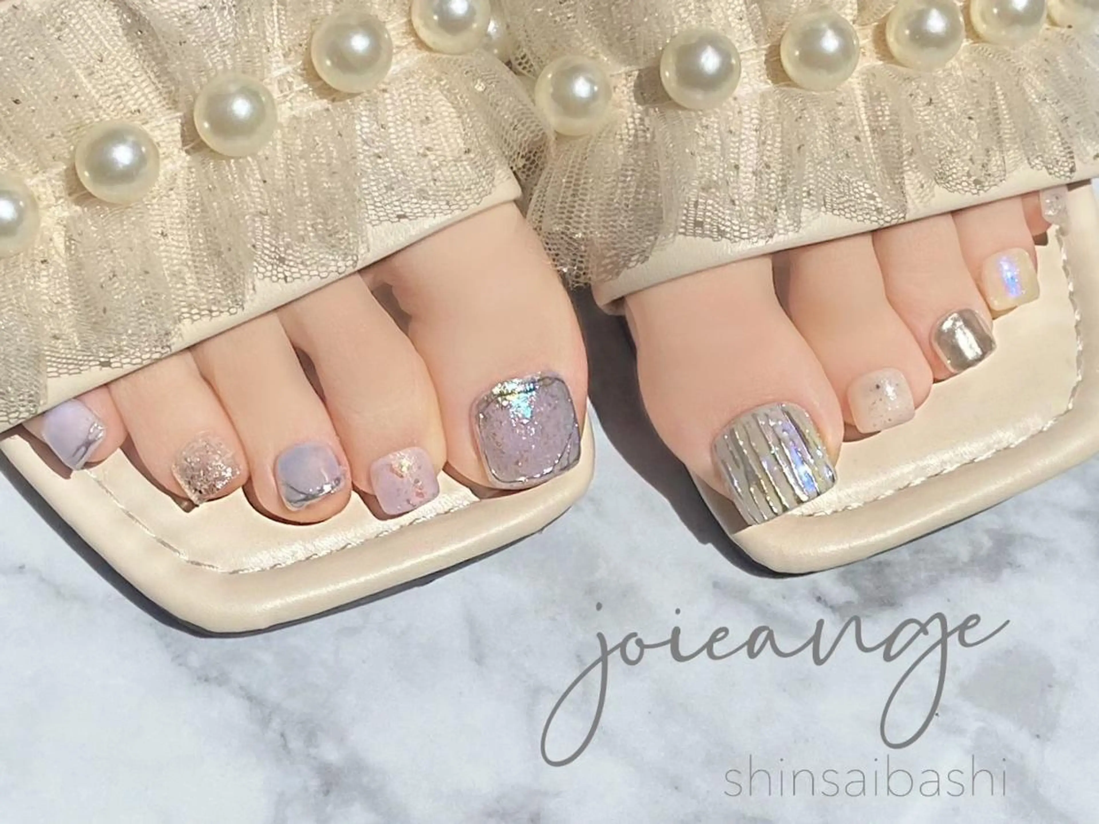 ネイル 岡矢joieange 心斎橋店のネイルデザイン