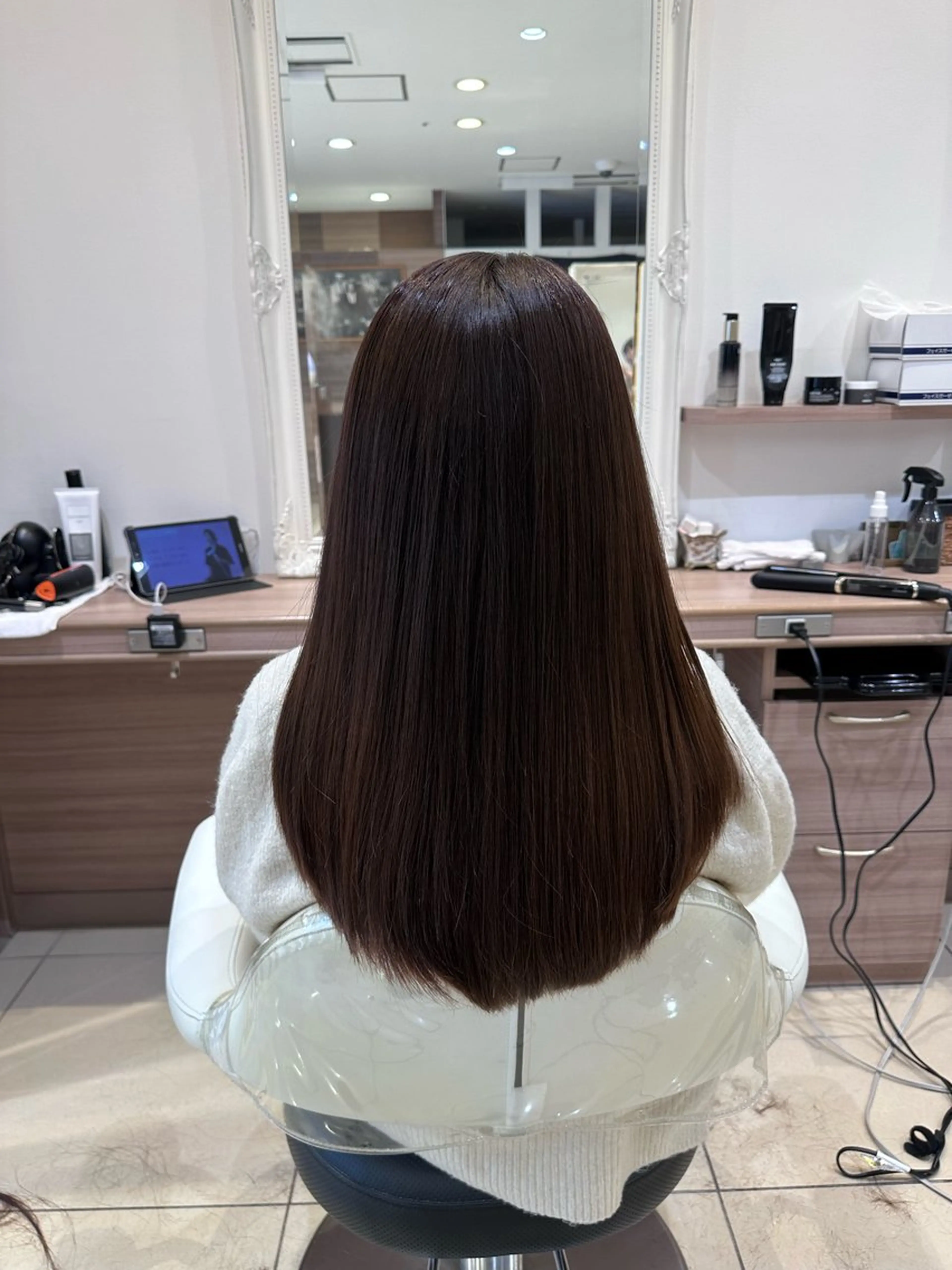 ロング カット ☘️お悩み解決☘️ 岡部恒輝のヘアスタイル