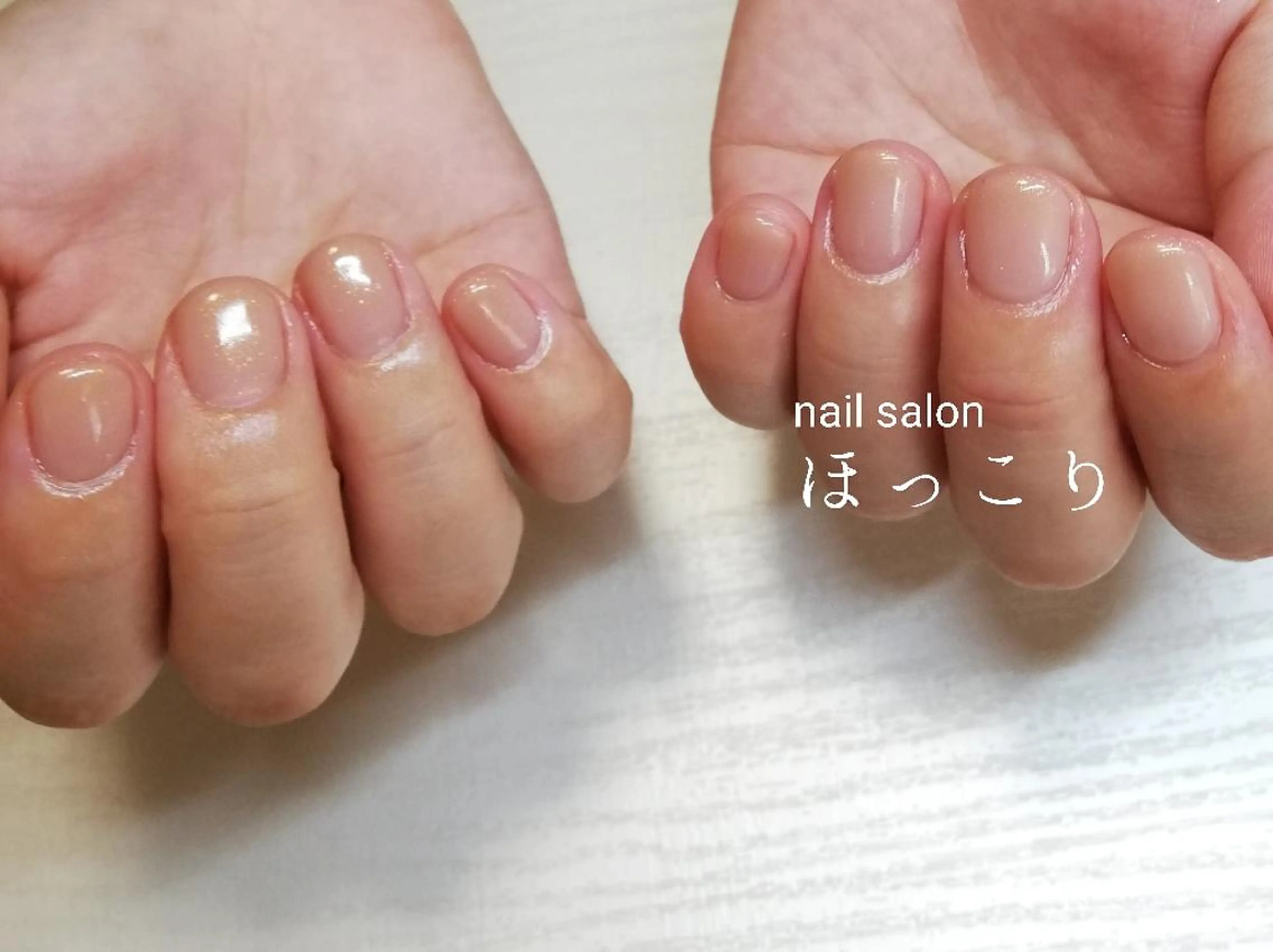 ネイル ワンカラーネイル ハンドネイル ネイルサロンほっこり kanaのネイルデザイン