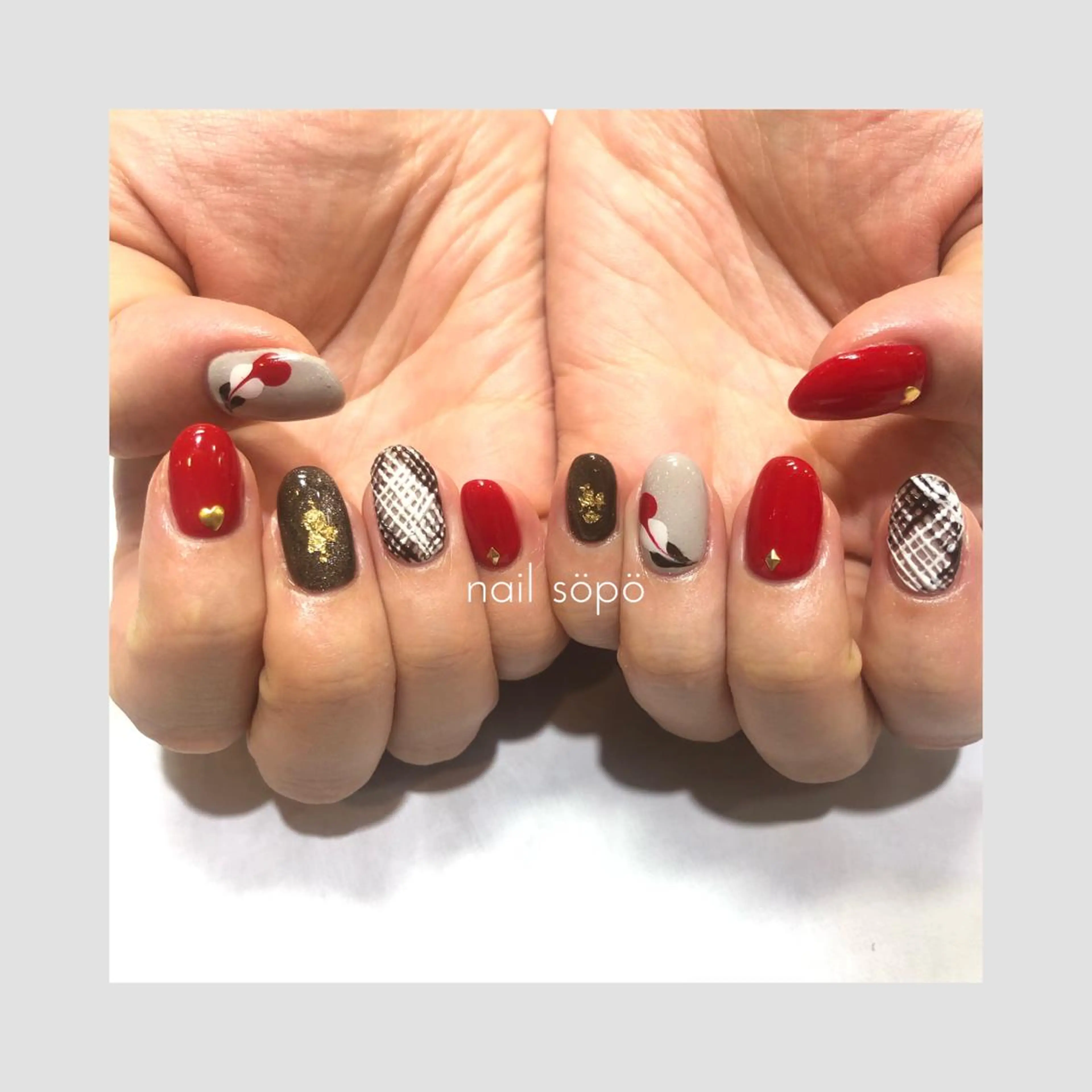 ネイル 自由が丘✳︎奥沢 nail söpöのネイルデザイン