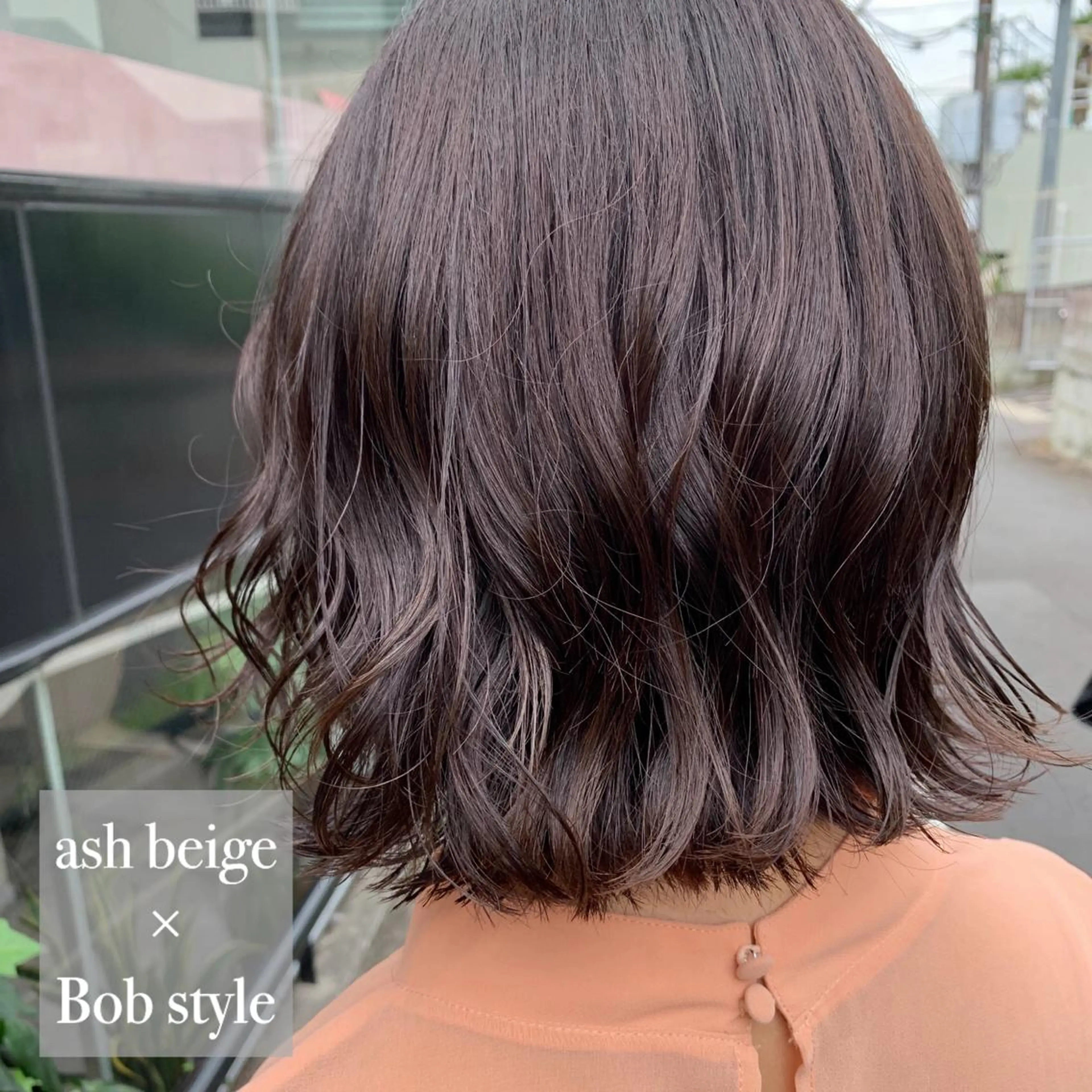 ショート カラー アッシュ ベージュカラー ボブ カット ヘアカラー トリートメント ACT十条店所属・溝口 恭章のヘアスタイル