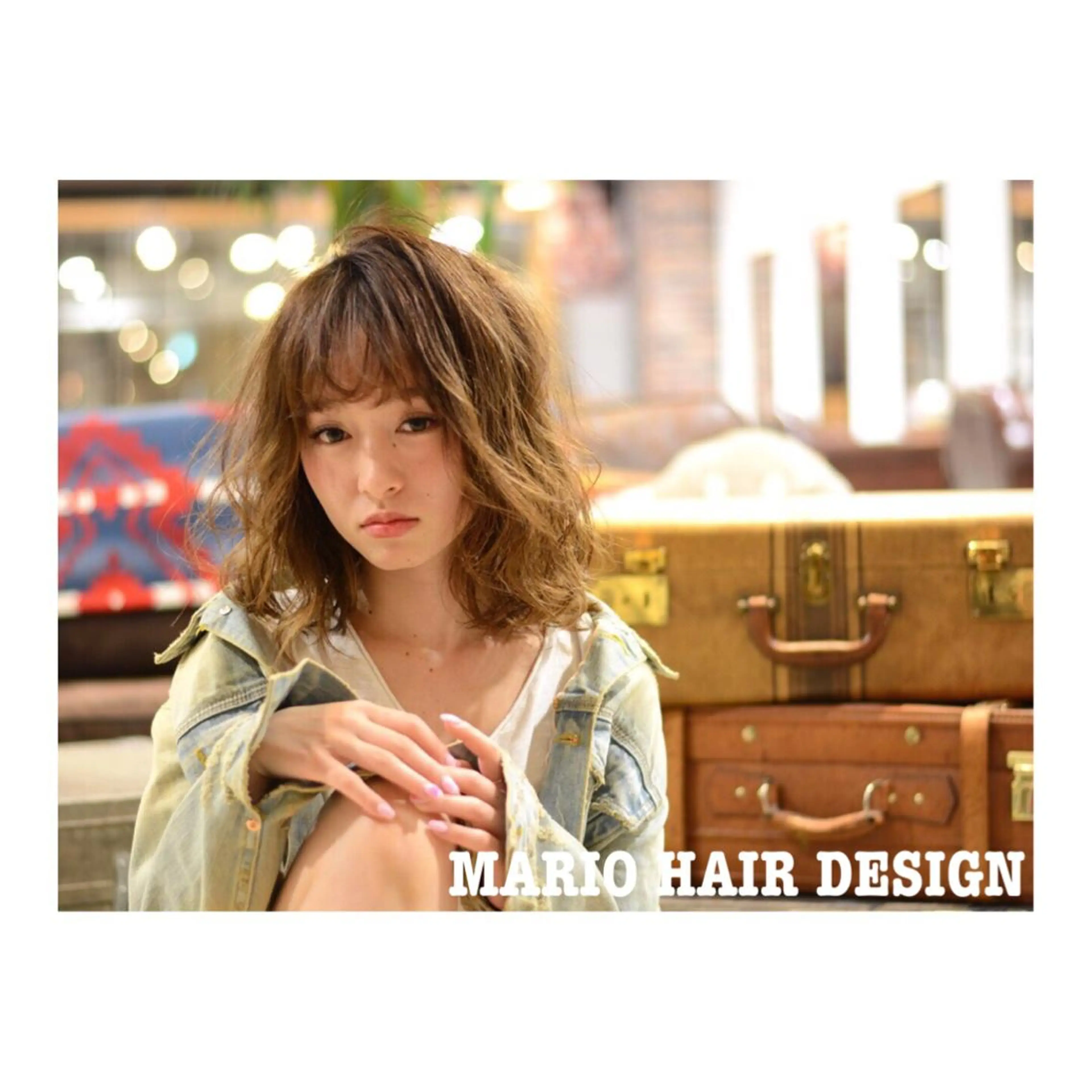 ミディアム カラー ベージュカラー 竹嶌 健吾のヘアスタイル