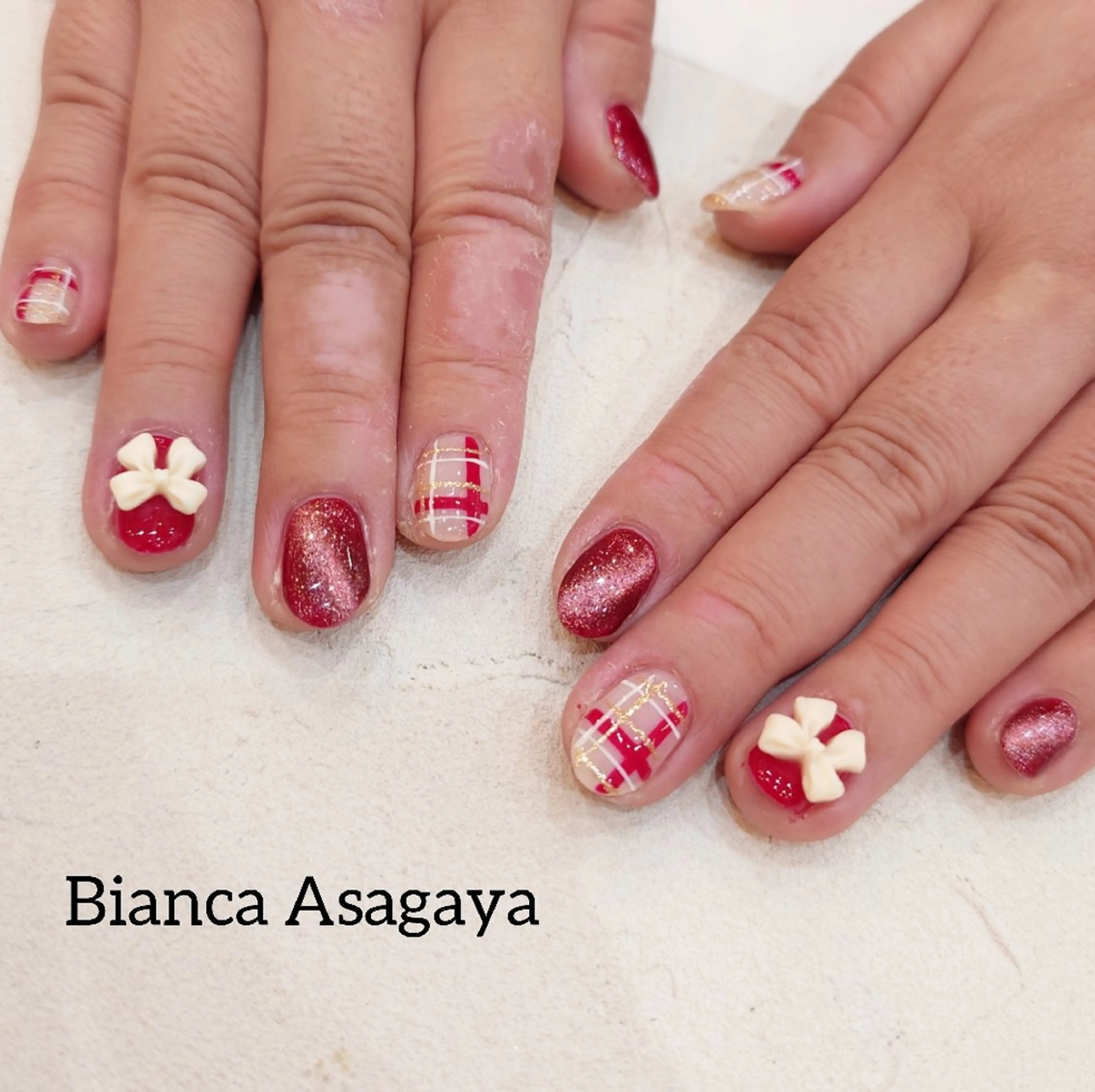 ネイル 持ち込み 冬ネイル Bianca TANAKAのネイルデザイン