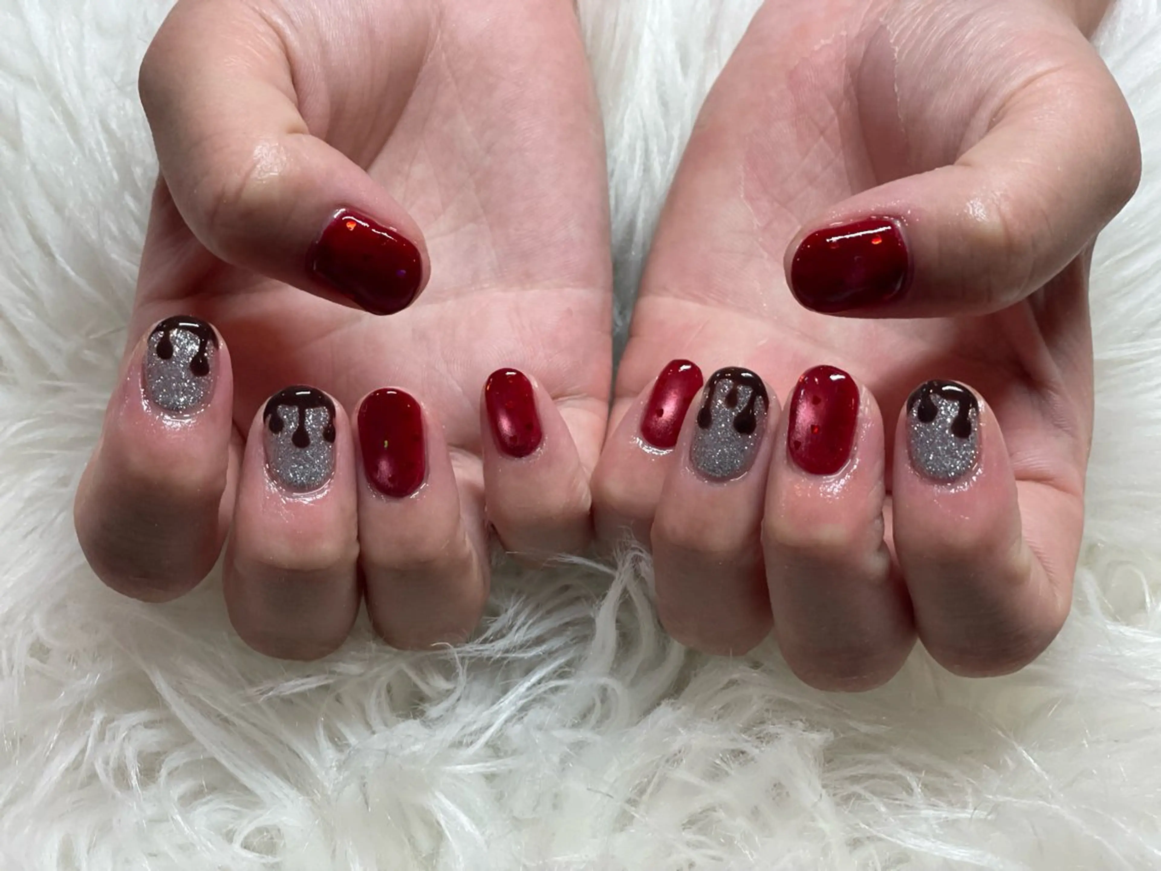 ネイル ハンドネイル 88-nail. AKANEのネイルデザイン