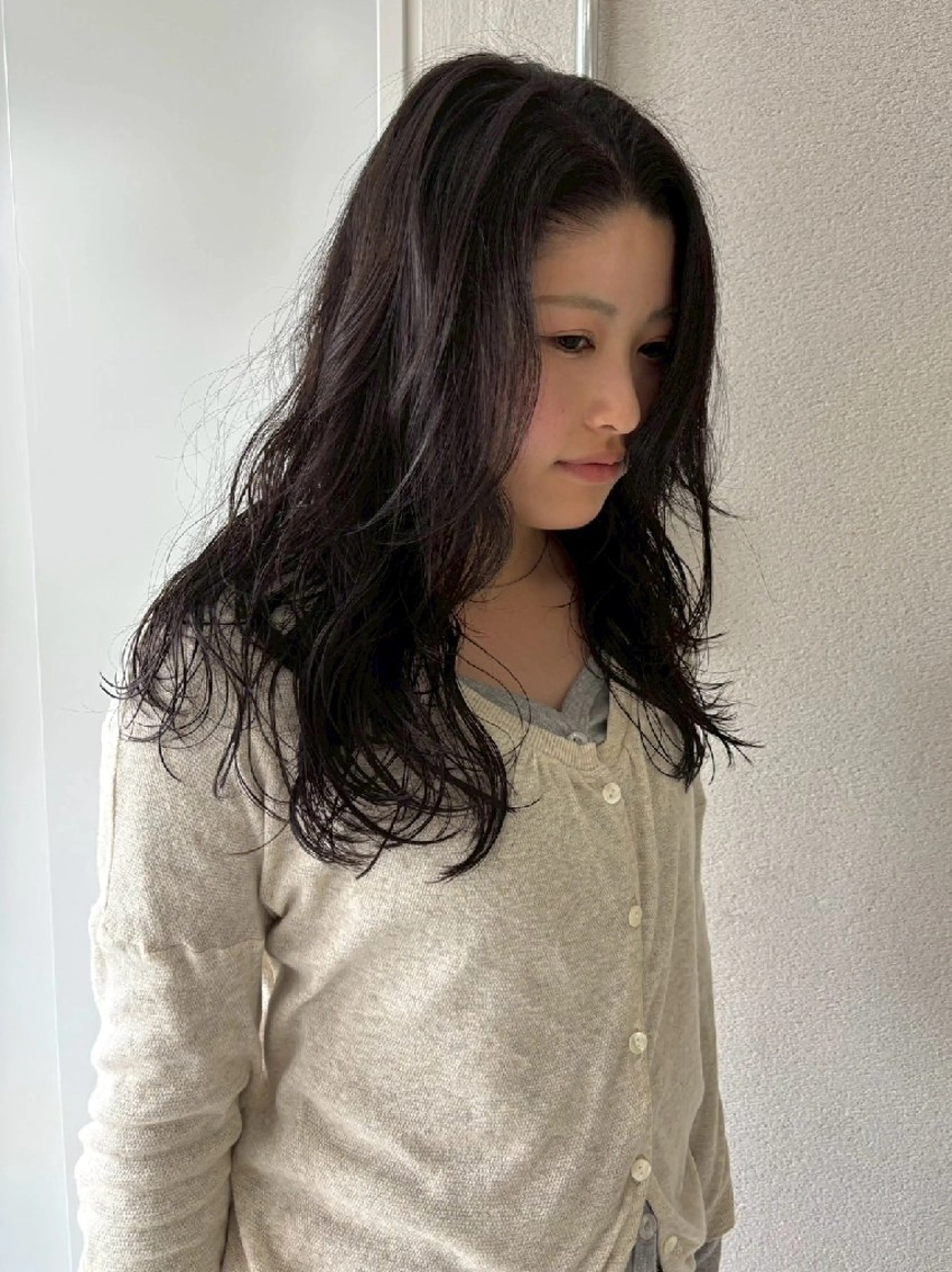セミロング パーマ カット パーマ JESTER 烏丸御池のヘアスタイル
