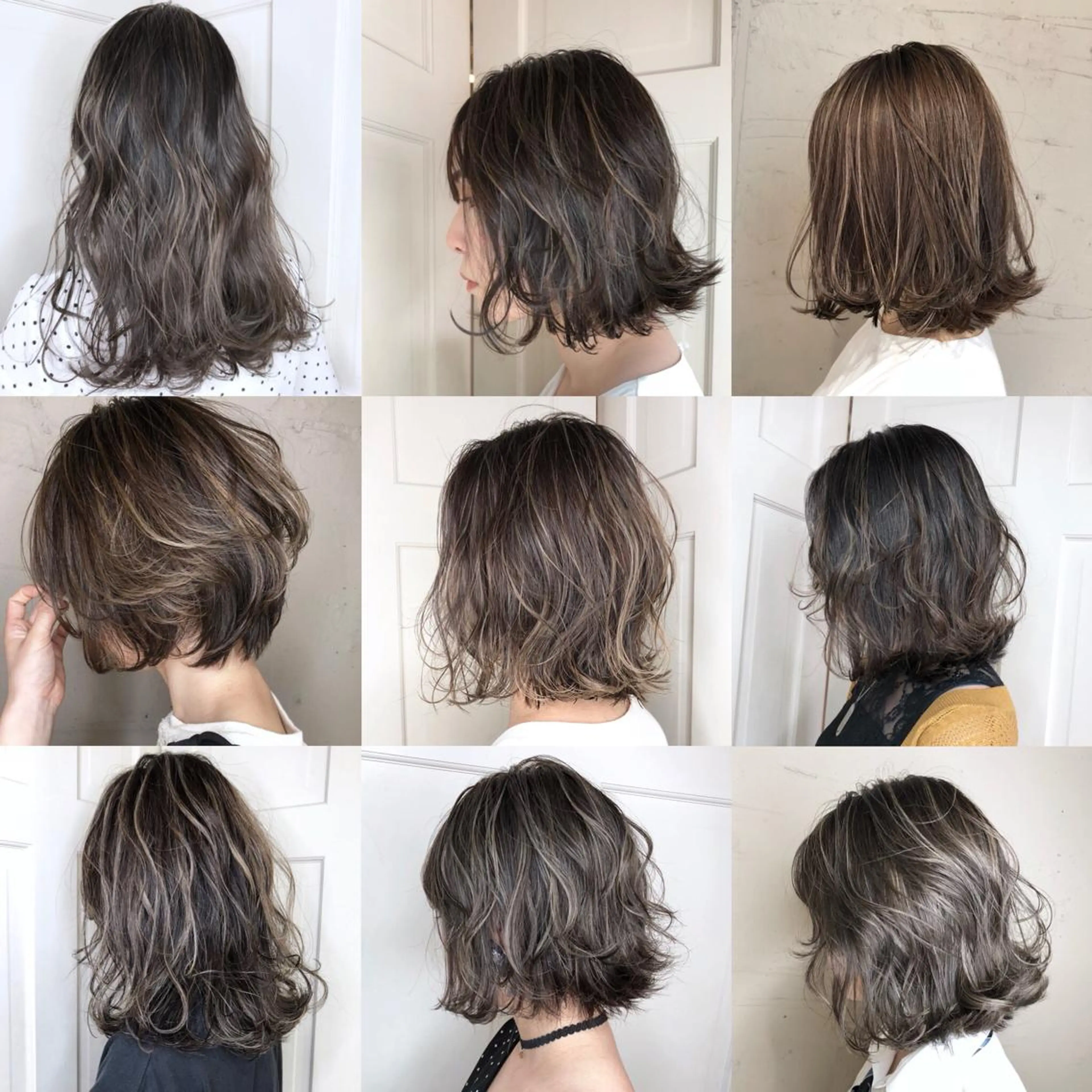 セミロング カラー ハイライトカラー ハイライト 【代表】高山 一真のヘアスタイル