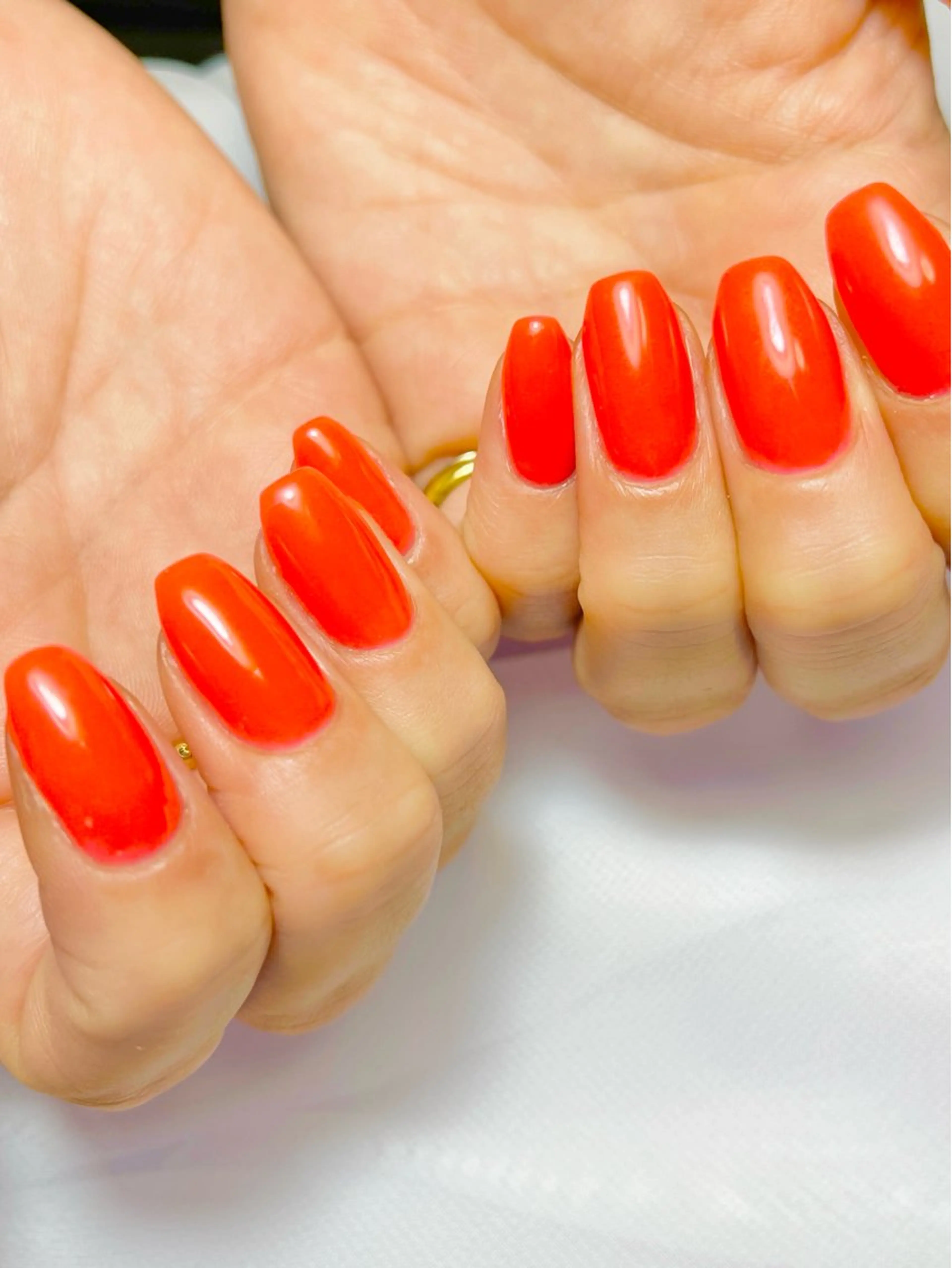 ネイル ワンカラーネイル シンプルネイル ハンドネイル nails by Mouのネイルデザイン