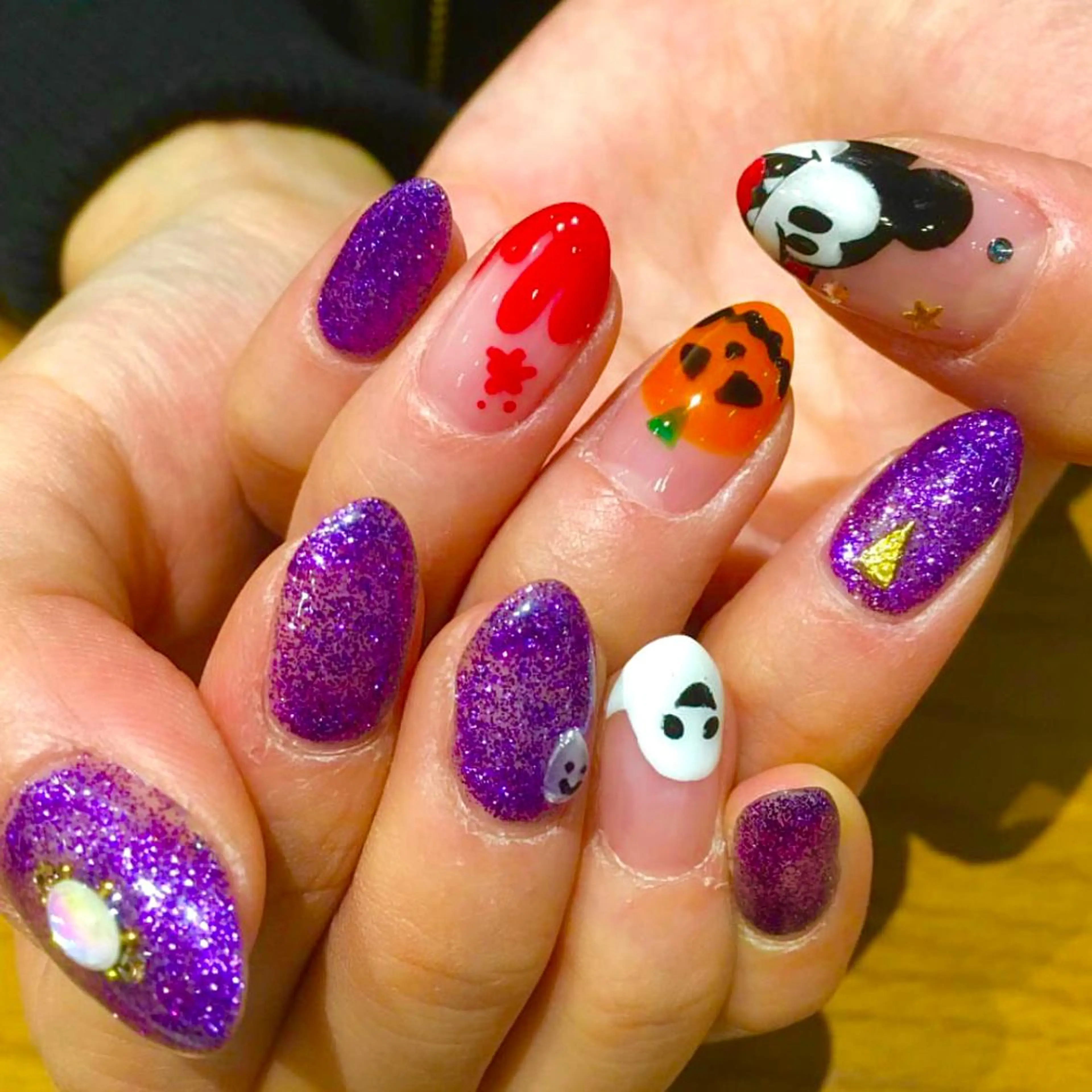 ネイル アートネイル ヘアセットサロン 🎀ECXIAのヘアスタイル