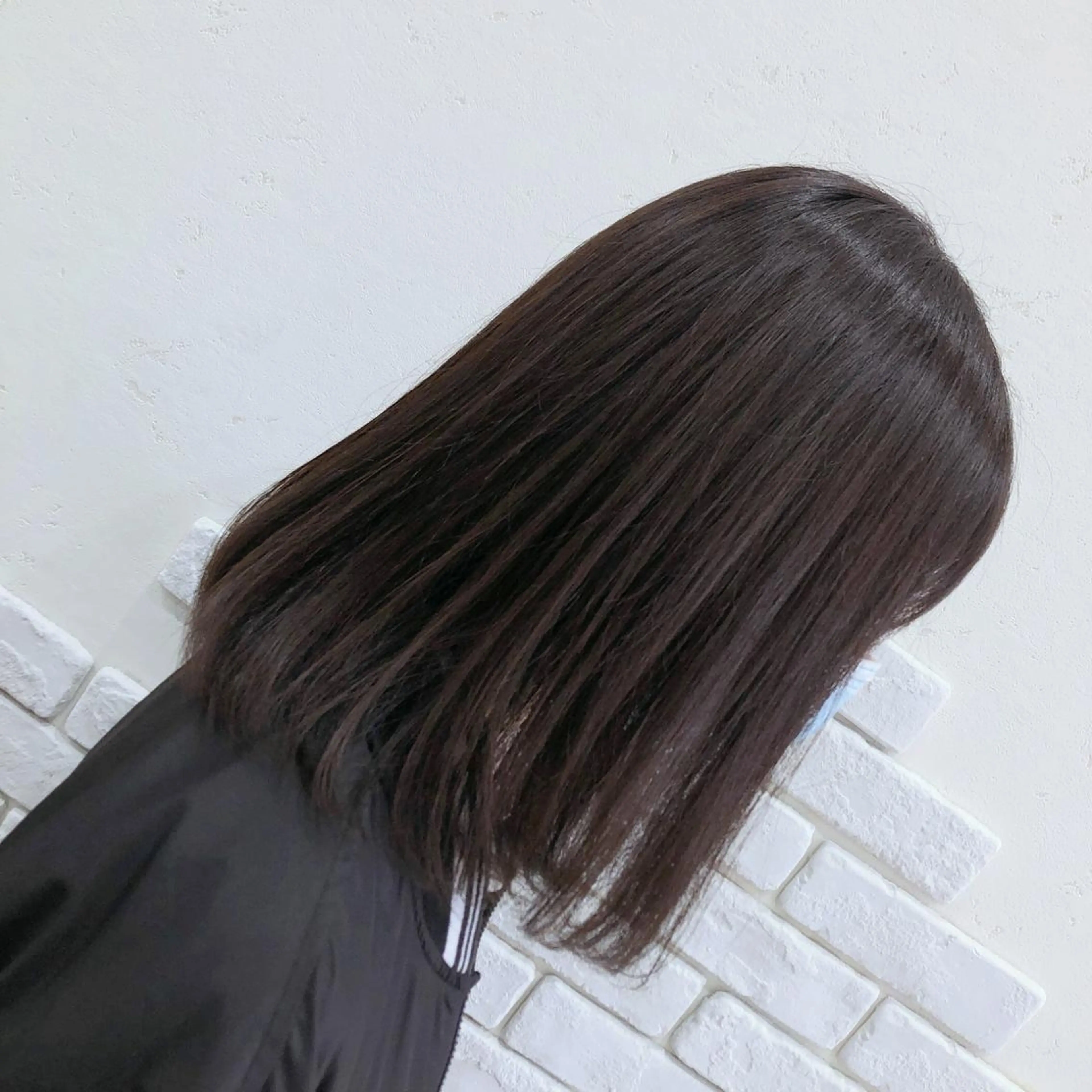 セミロング ヘアカラー 太白区/白髪ぼかし ハイライト/千葉達人のヘアスタイル