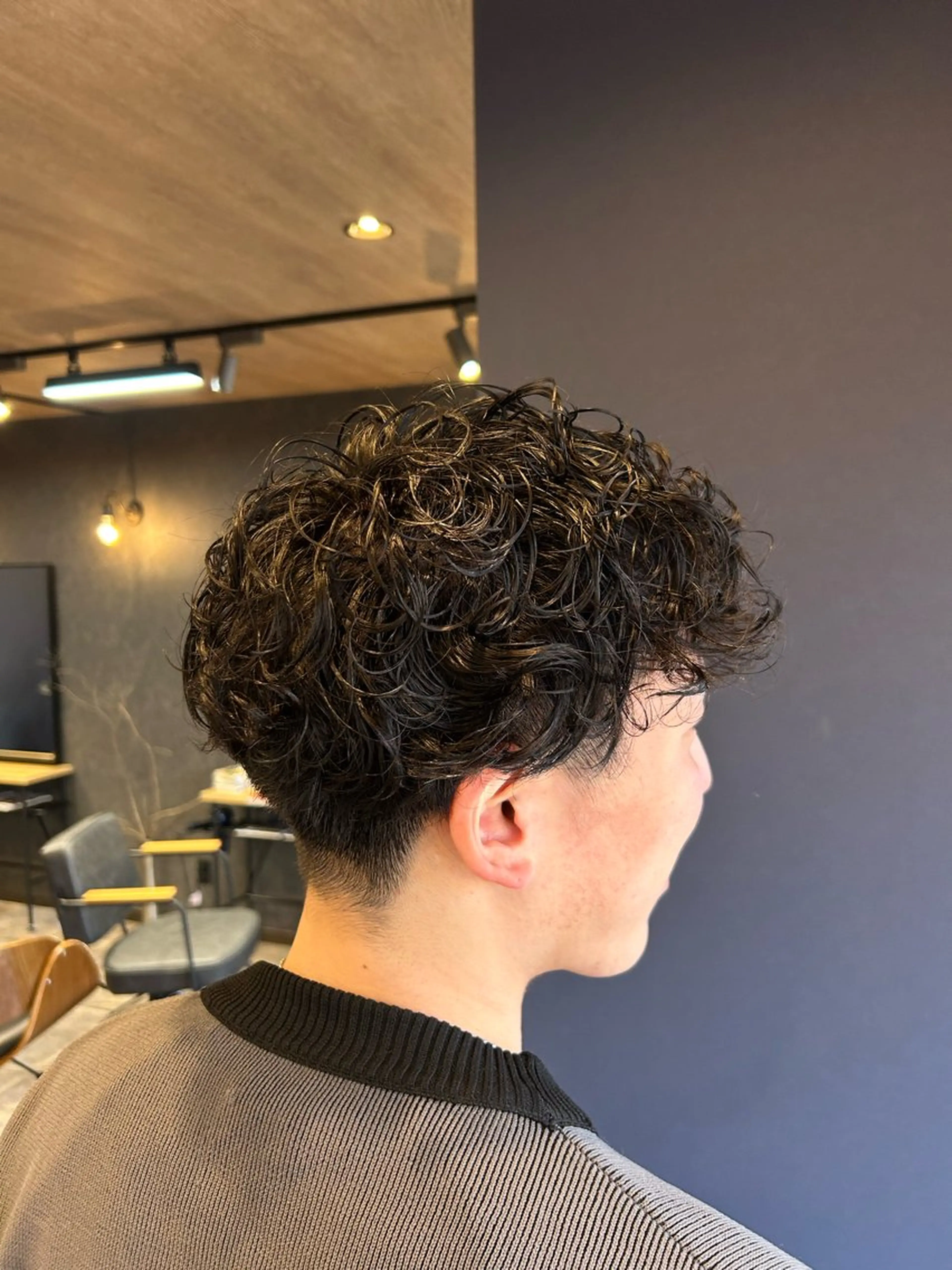 パーマ メンズ メンズパーマ add-hair日下 翔太のヘアスタイル