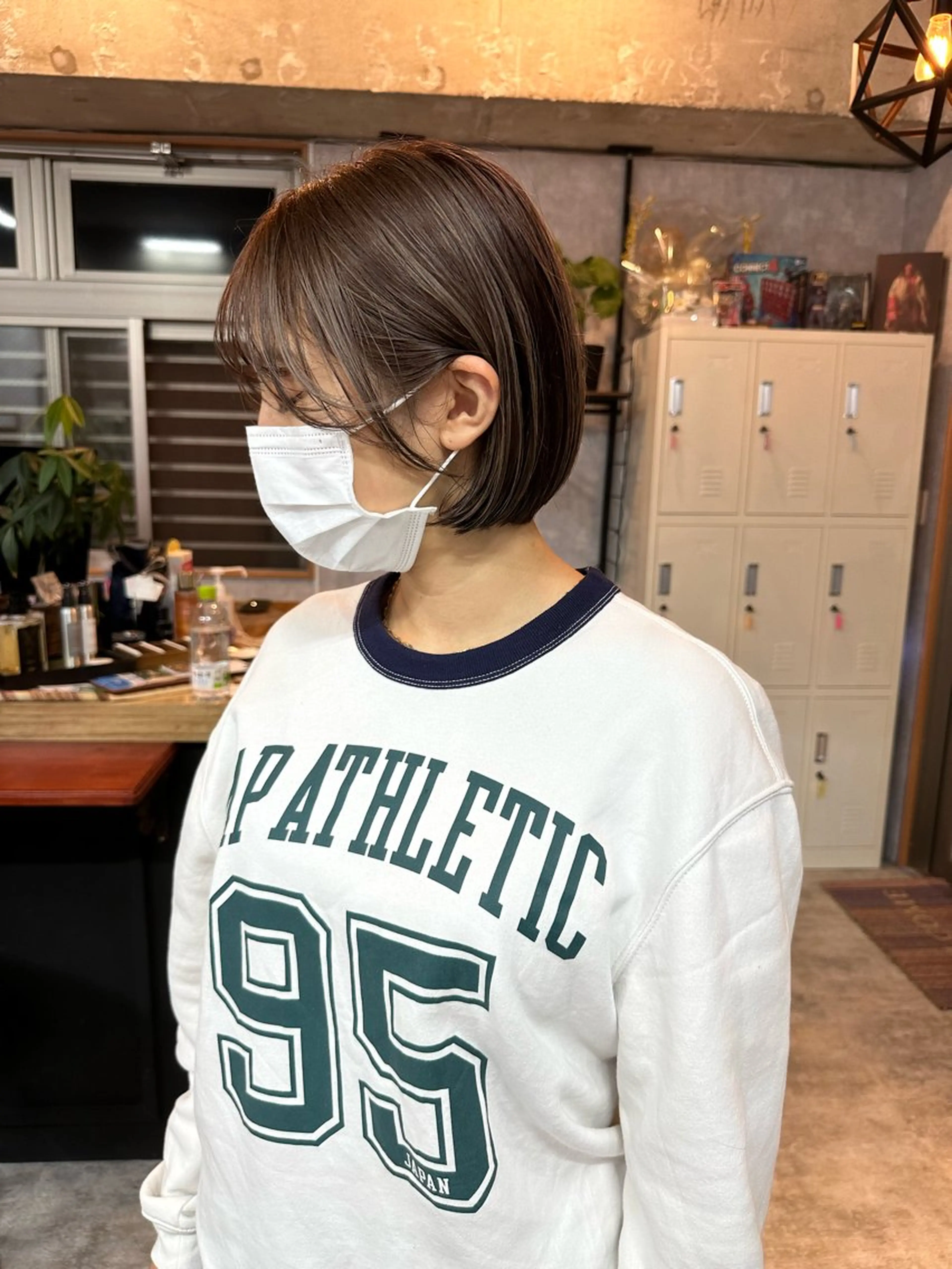 ショート 切りっぱなしボブ ショートボブ ハンサムショート 丸みショート ボブ ヘアカラー モテ髪/ボブ/ショー ト/アダチフウトのヘアスタイル