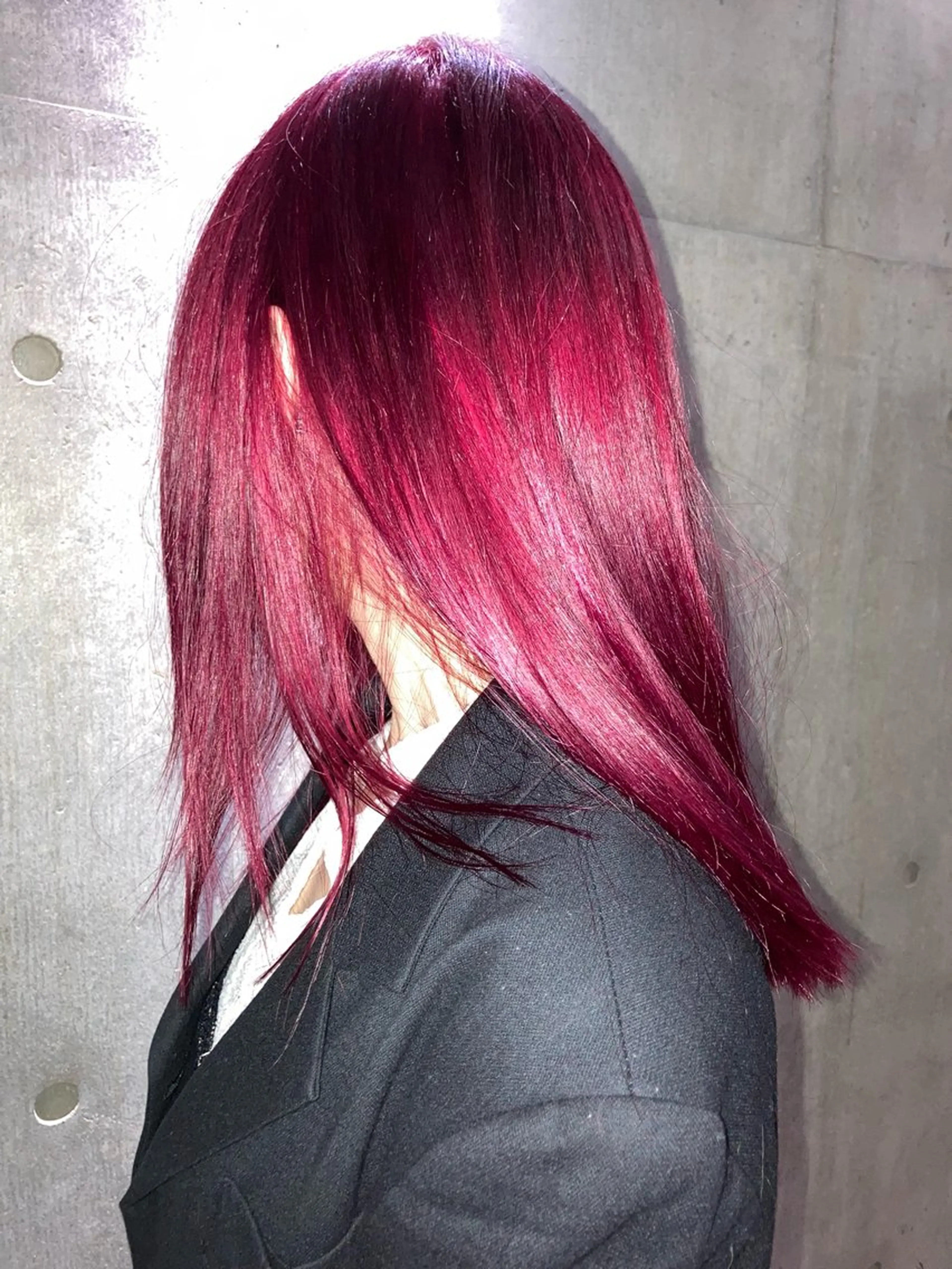 ロング カラー 髙橋 功誠のヘアスタイル