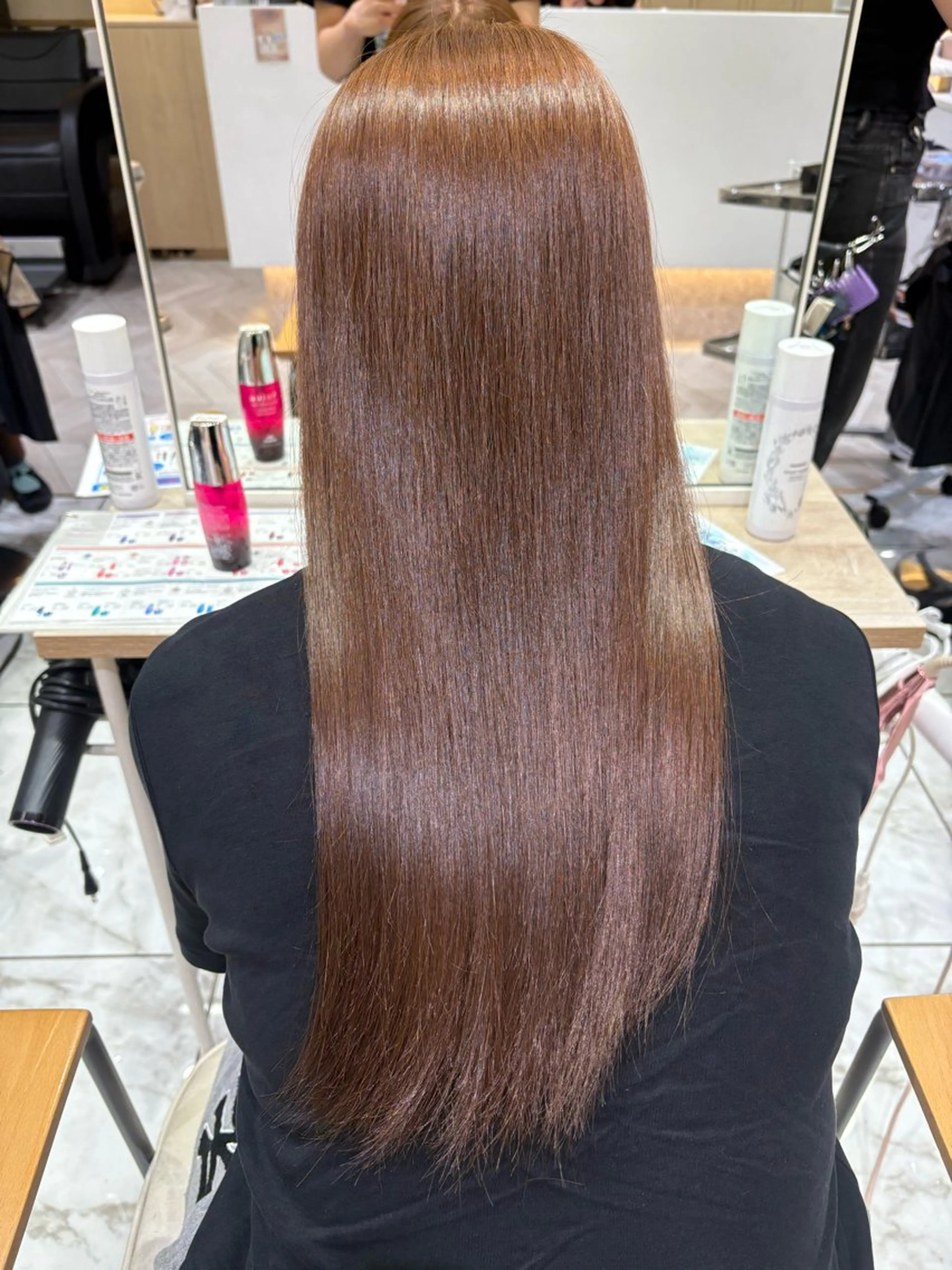 ロング カラー ブリーチ ケアブリーチ ダブルカラー グラデーションカラー ハイライトカラー 似合わせカラー/ RENのヘアスタイル