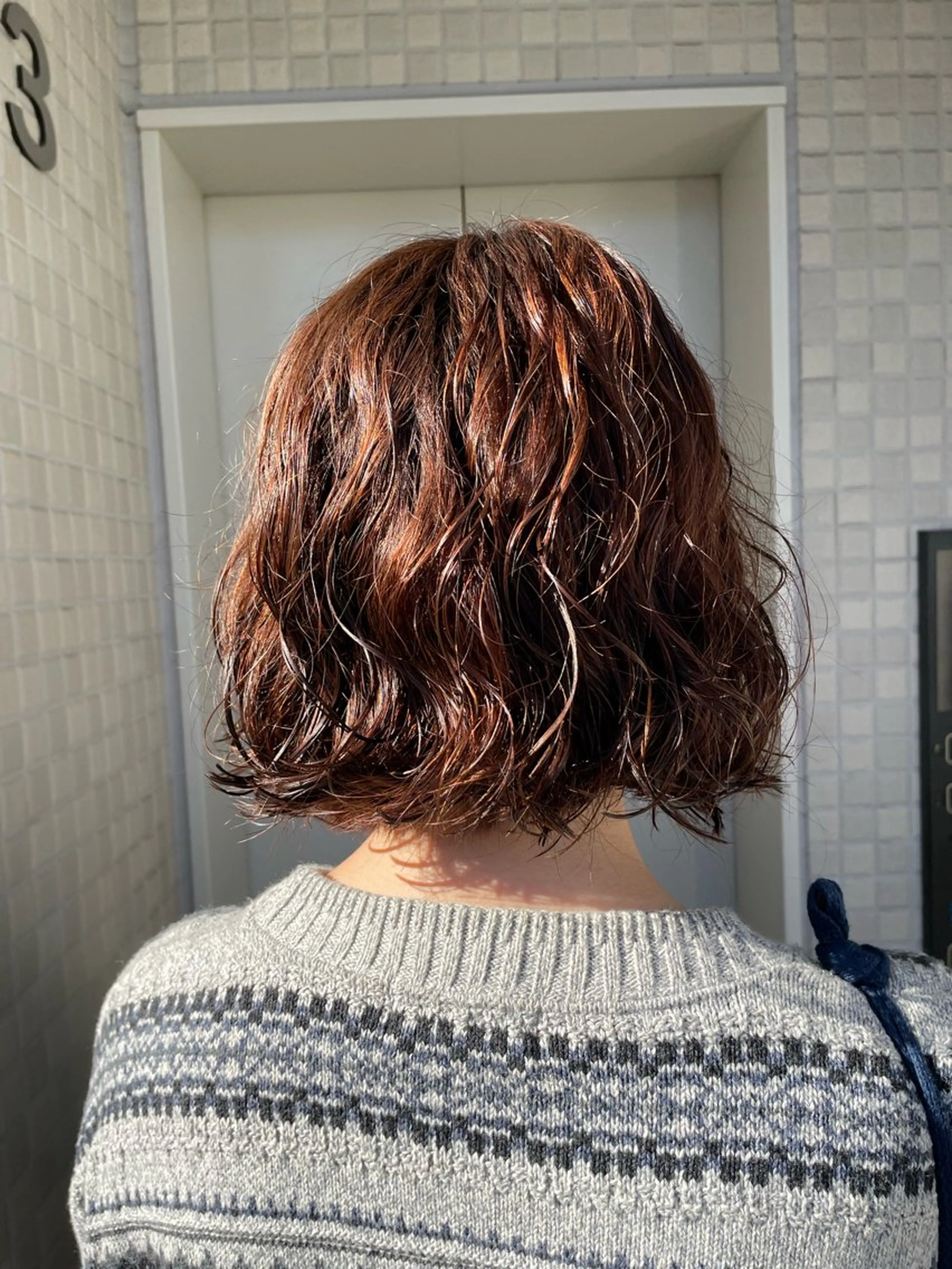 ショート パーマ Toiro 横浜所属・🎀レイヤー/パーマ カラー/ai🎀のヘアスタイル