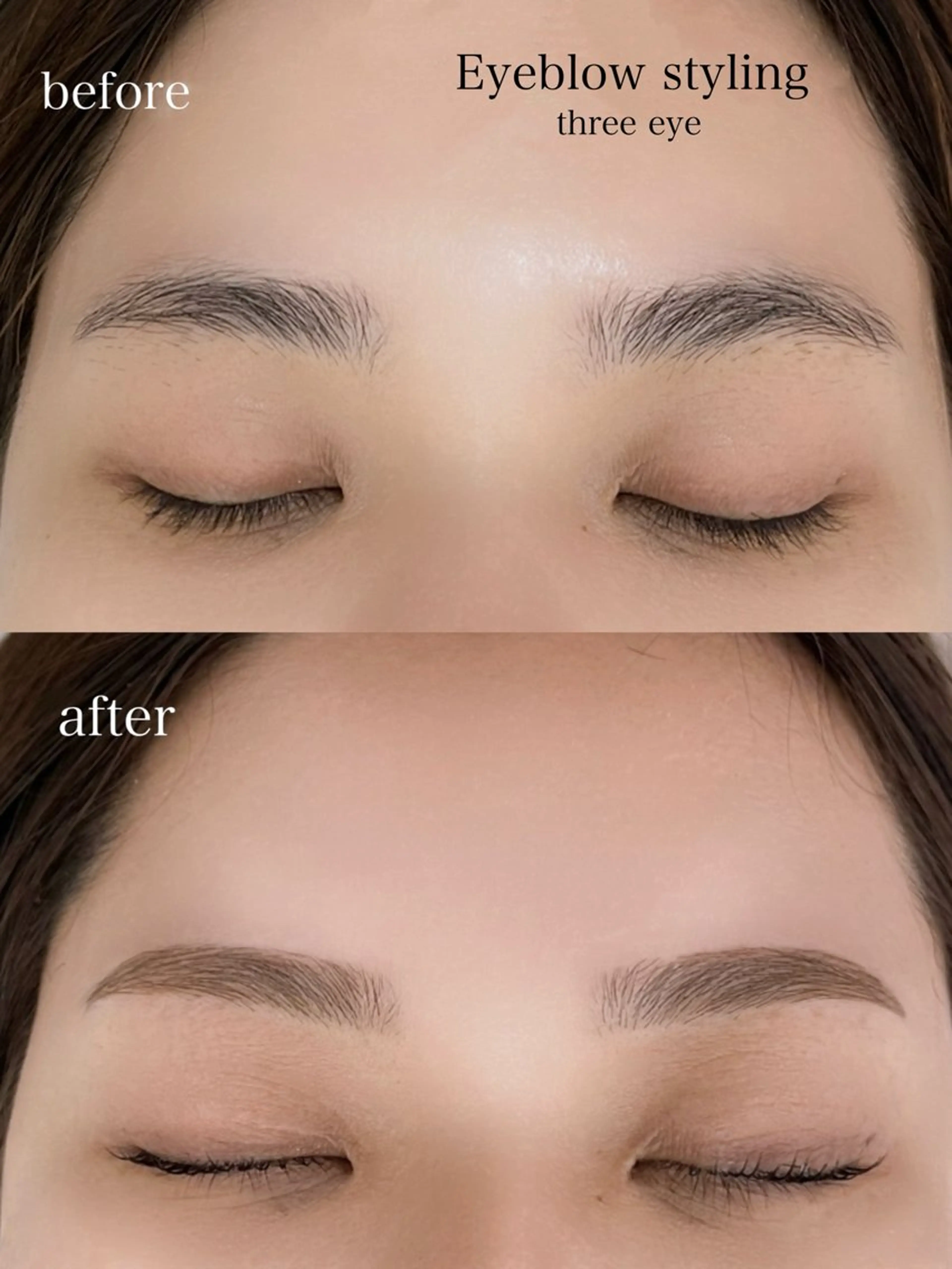 アイブロウ ワックス脱毛 眉カット その他(アイブロウ) three eye： 品川のマツエク・マツパデザイン