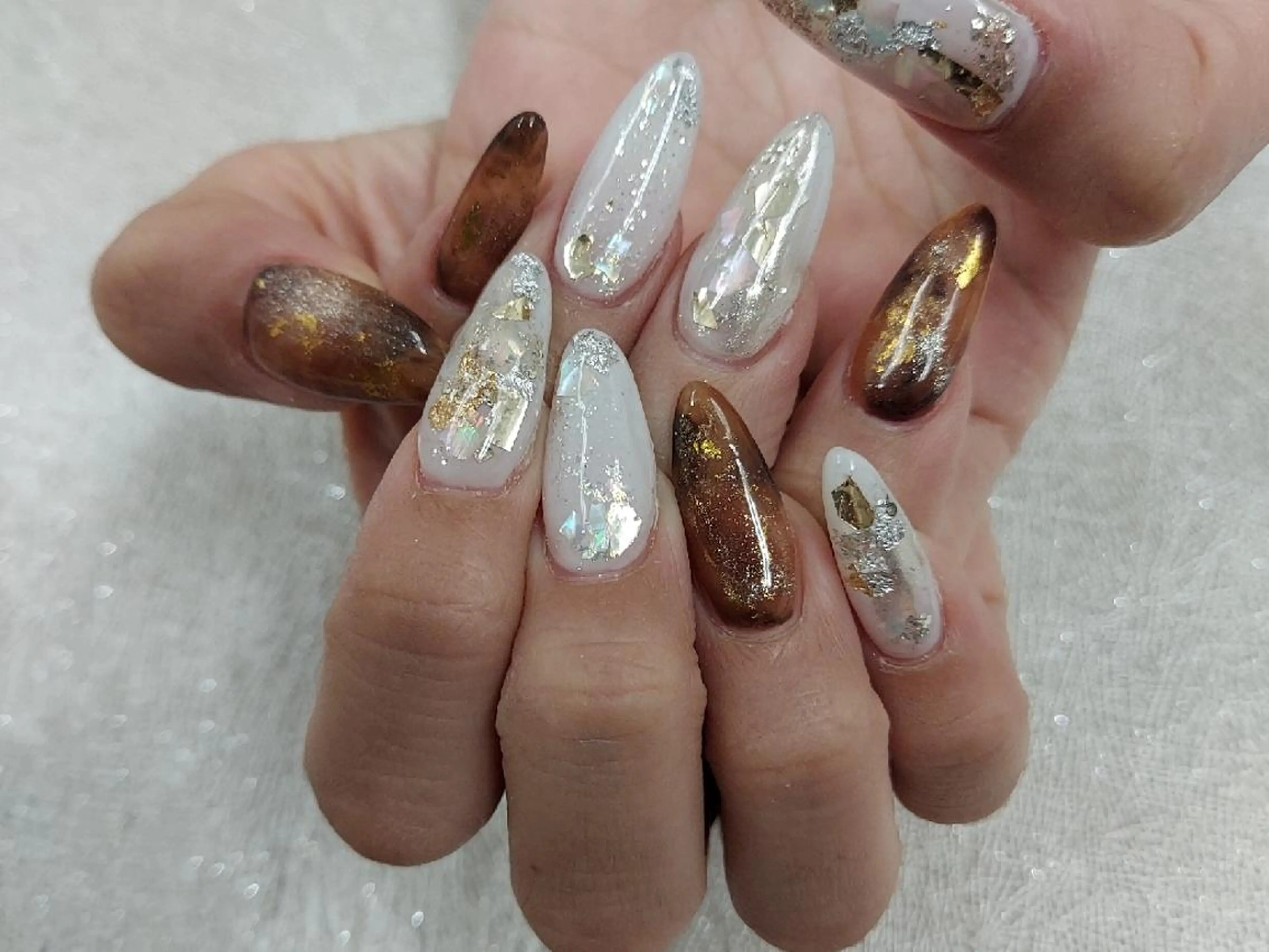 ネイル アートネイル ジェルネイル 持ち込み ニュアンスネイル ワンカラーネイル 河野ちえ (雑誌掲載サロン)のネイルデザイン