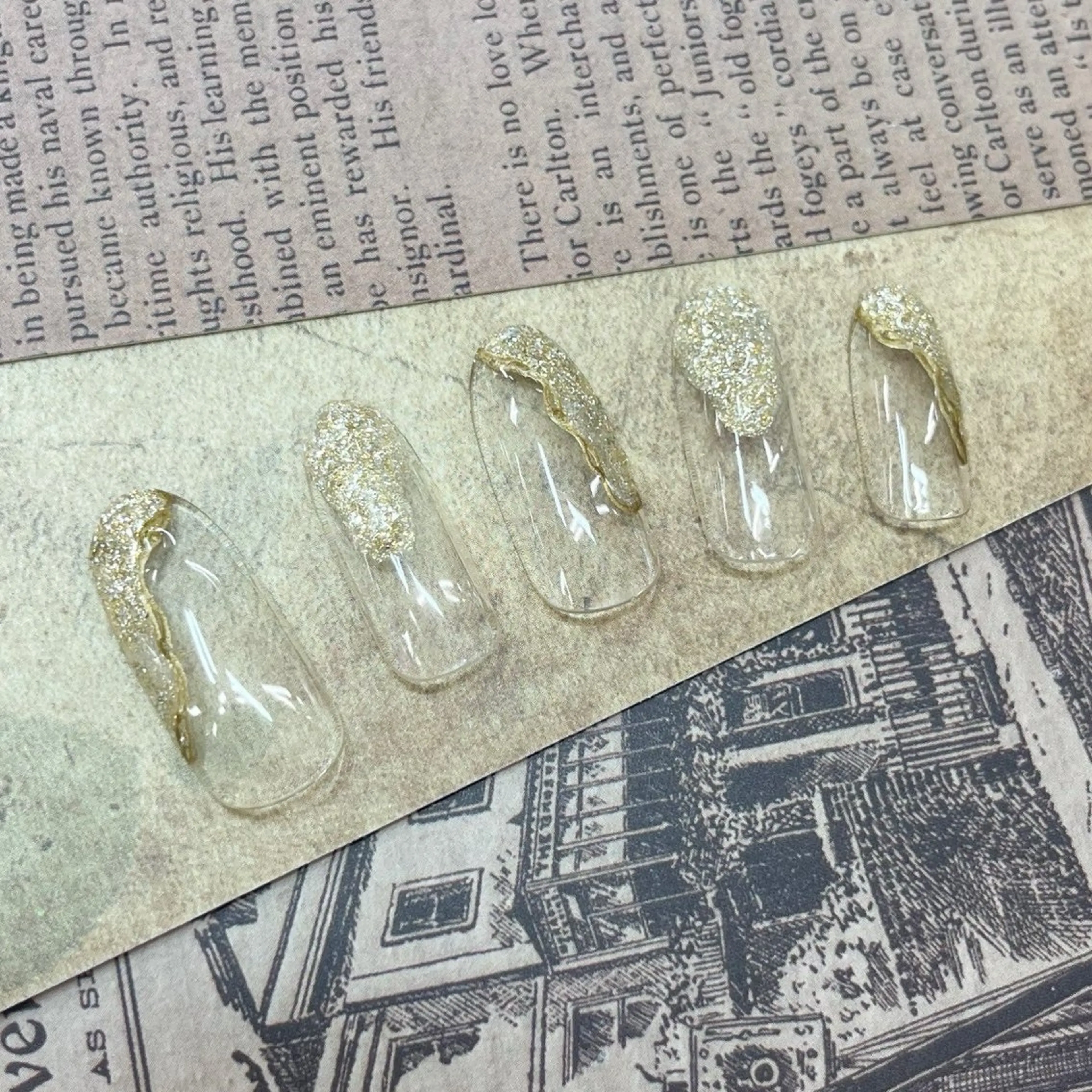 ネイル ⭐︎休業中の練習⭐︎ JNA認定講師髙橋のネイルデザイン