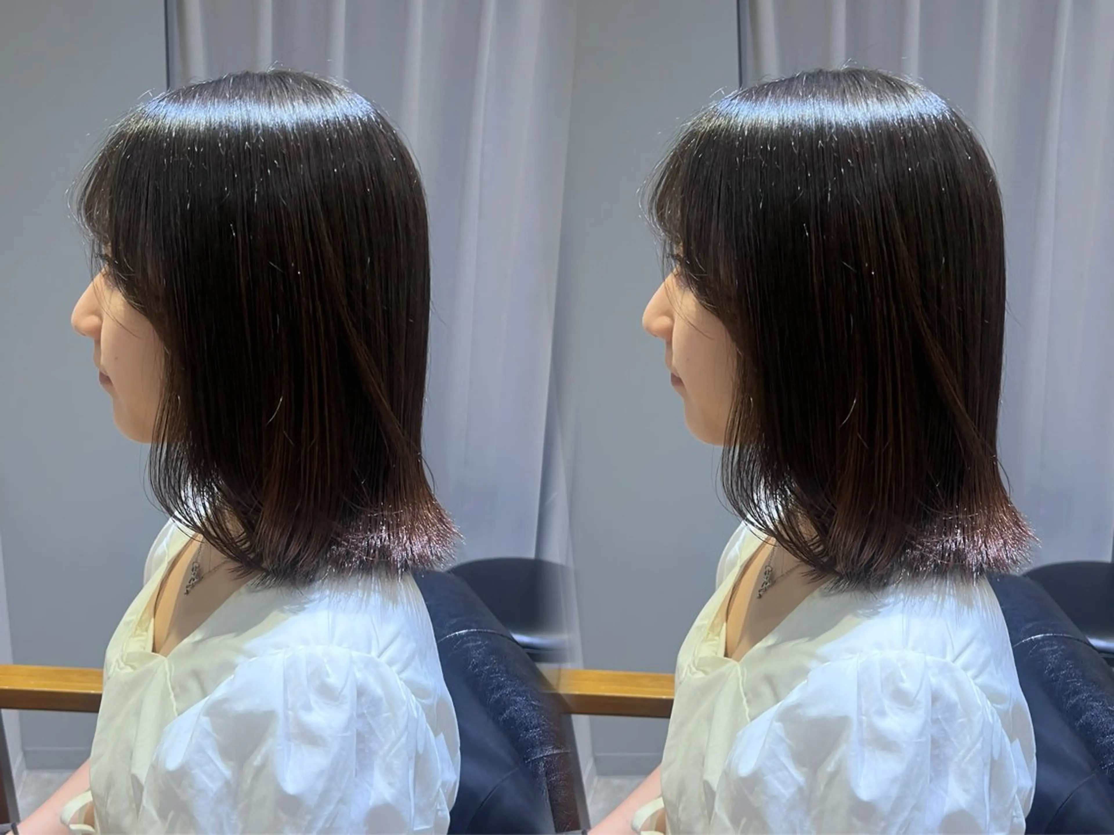 ミディアム 🫧三浦 未流/ ボブ/イヤリングのヘアスタイル